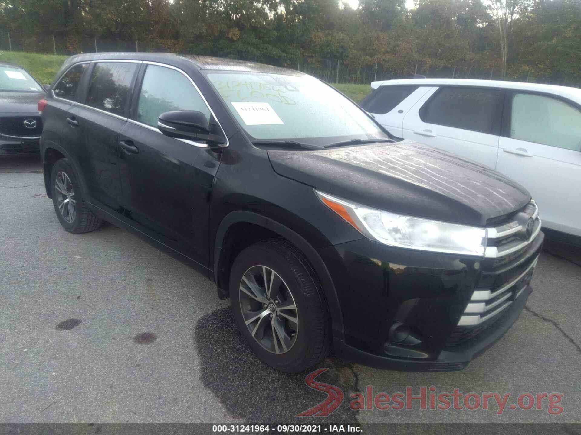 5TDBZRFH9HS444910 2017 TOYOTA HIGHLANDER