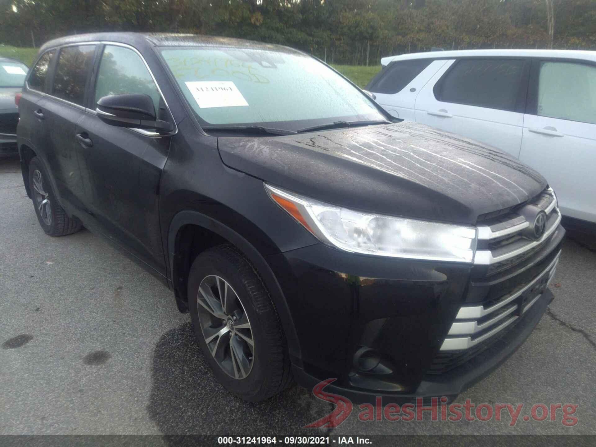 5TDBZRFH9HS444910 2017 TOYOTA HIGHLANDER