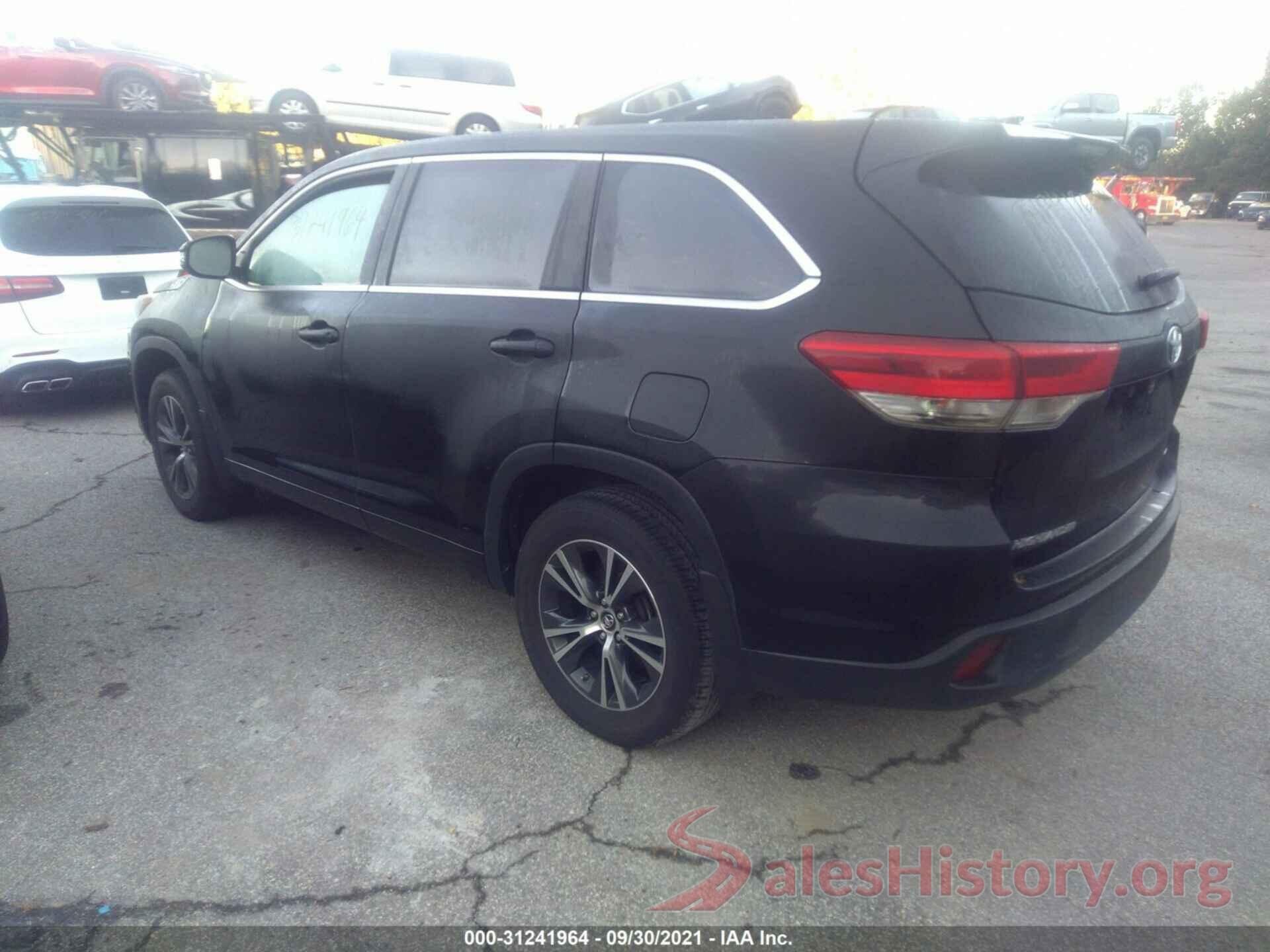 5TDBZRFH9HS444910 2017 TOYOTA HIGHLANDER