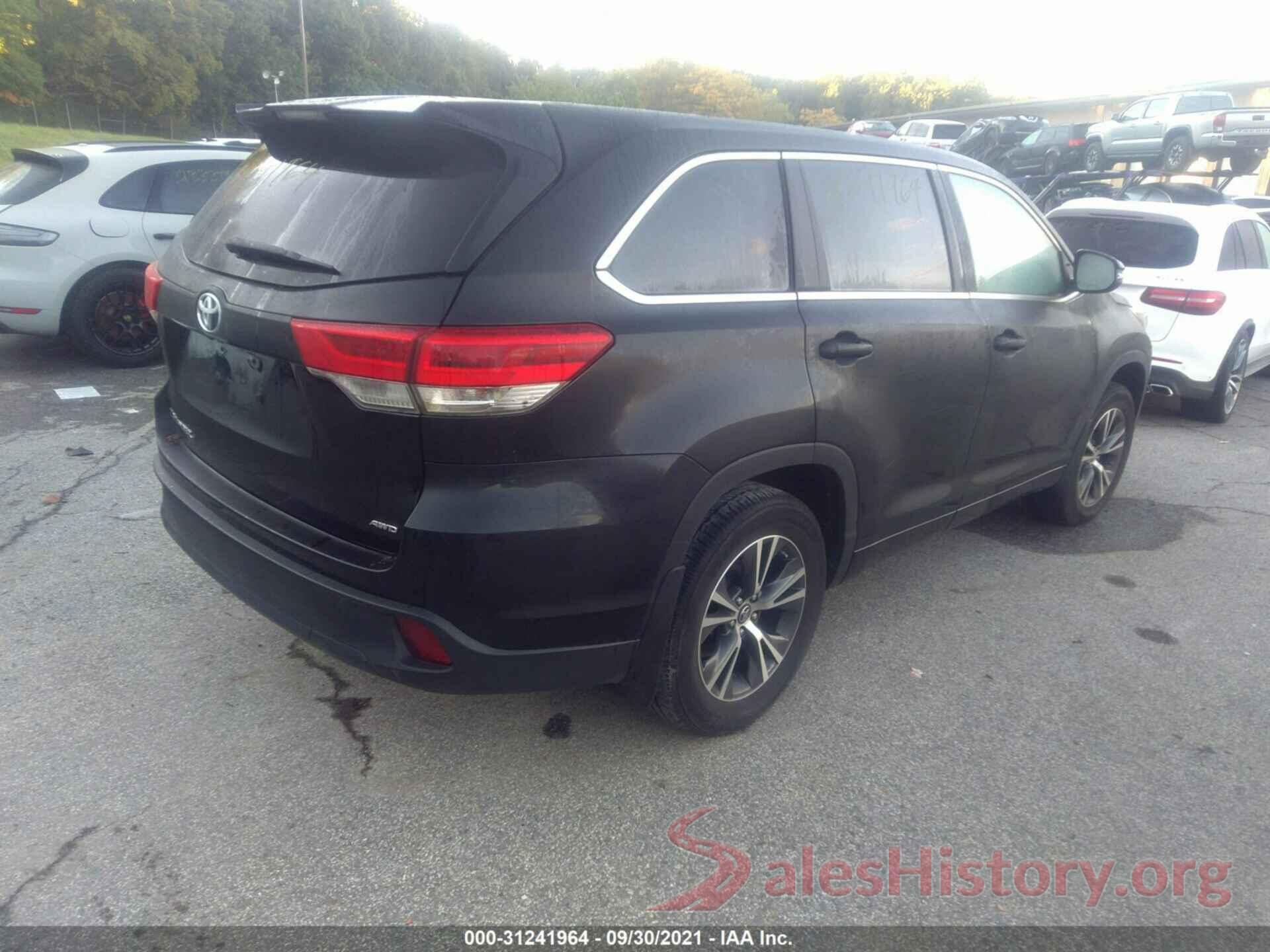 5TDBZRFH9HS444910 2017 TOYOTA HIGHLANDER