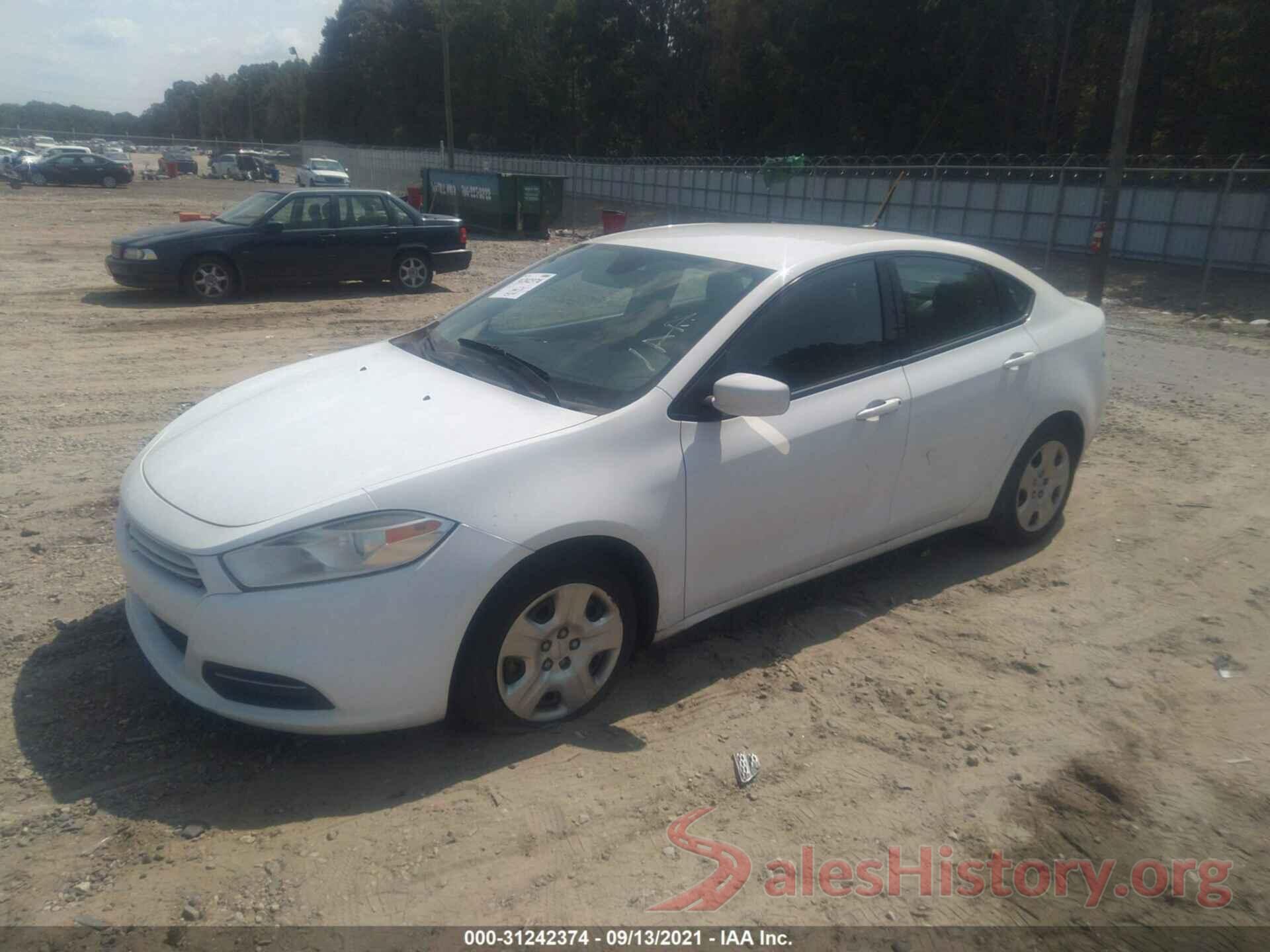 1C3CDFAAXGD624701 2016 DODGE DART