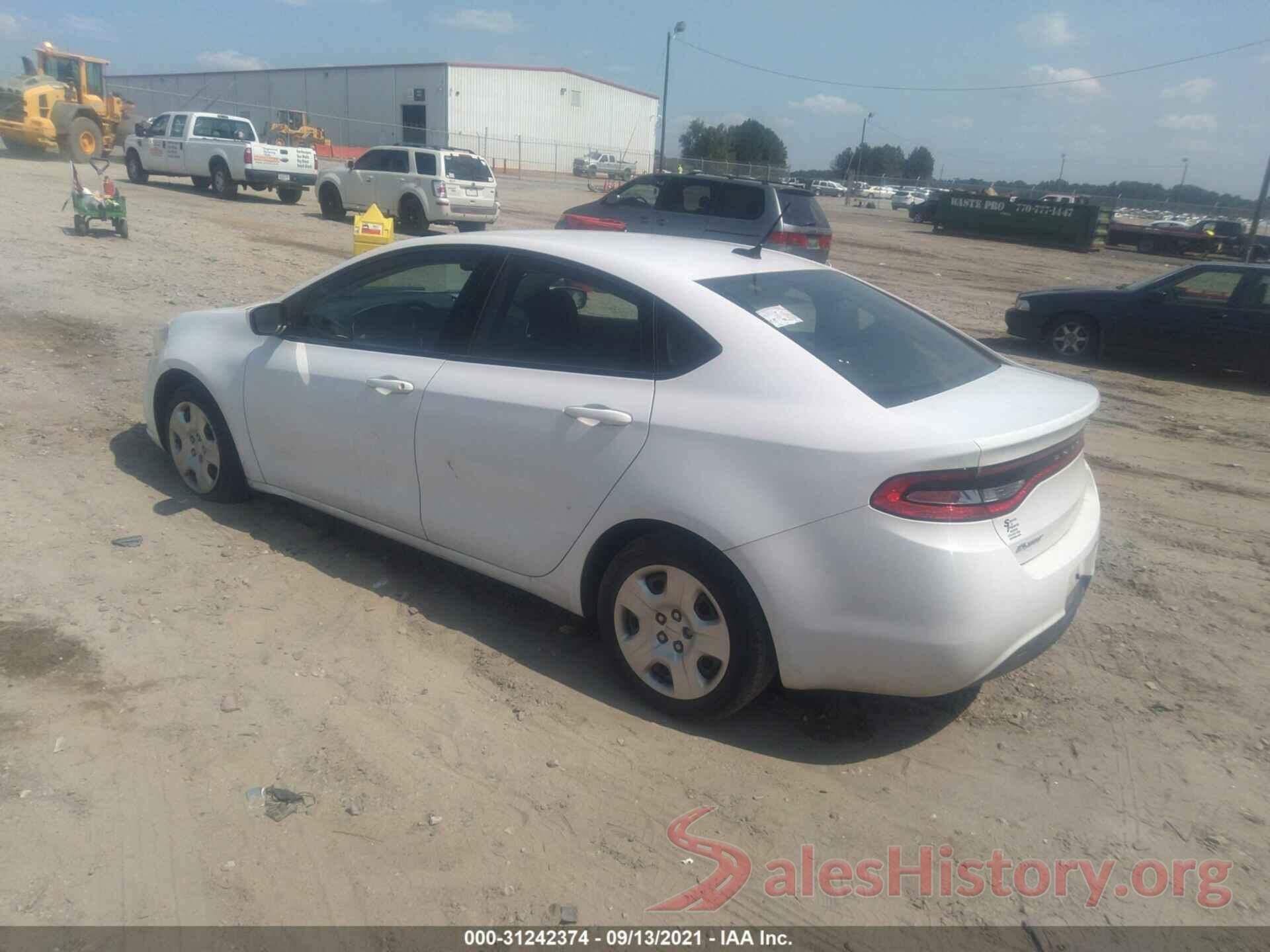 1C3CDFAAXGD624701 2016 DODGE DART