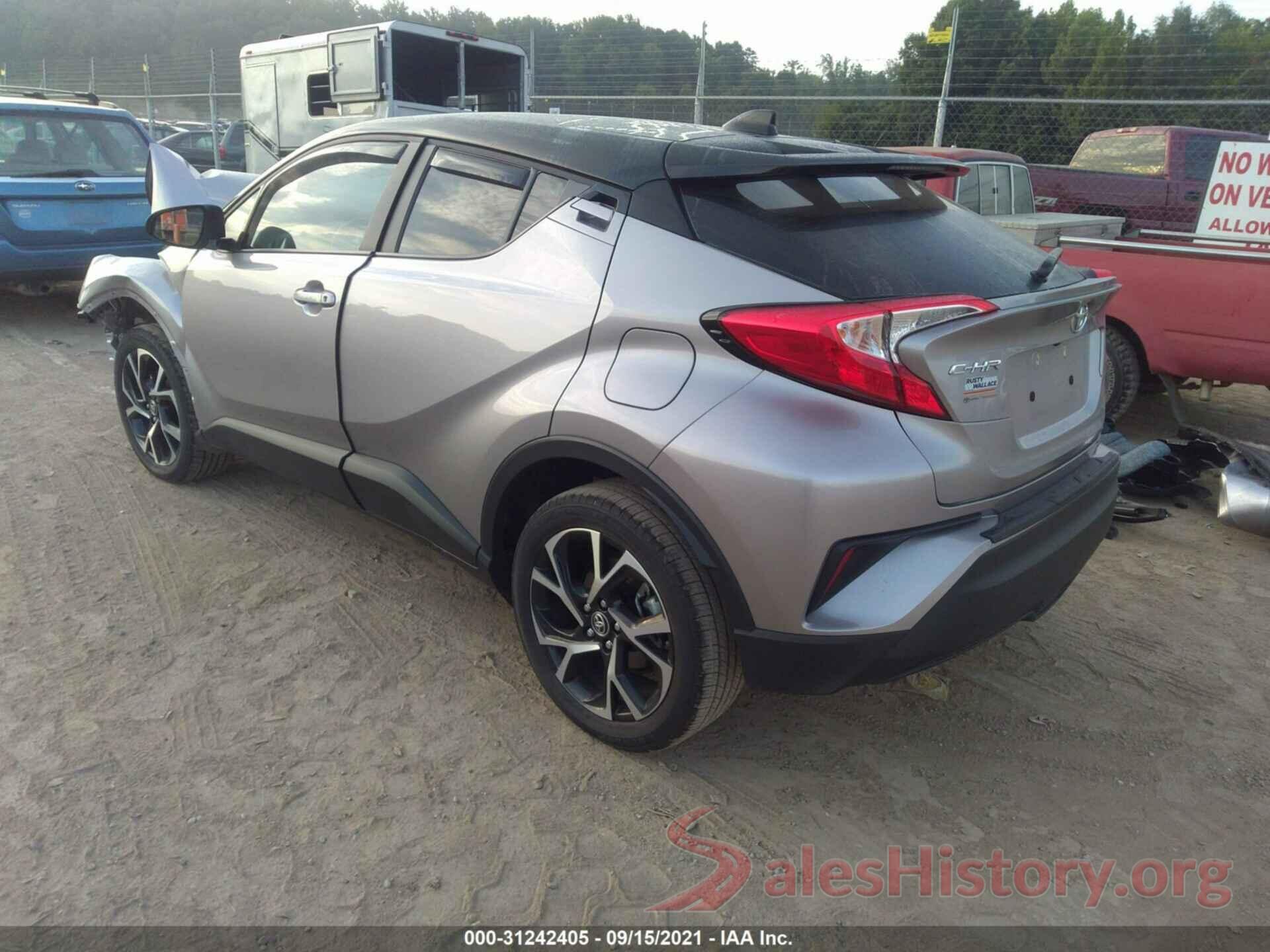 NMTKHMBX4LR116823 2020 TOYOTA C-HR