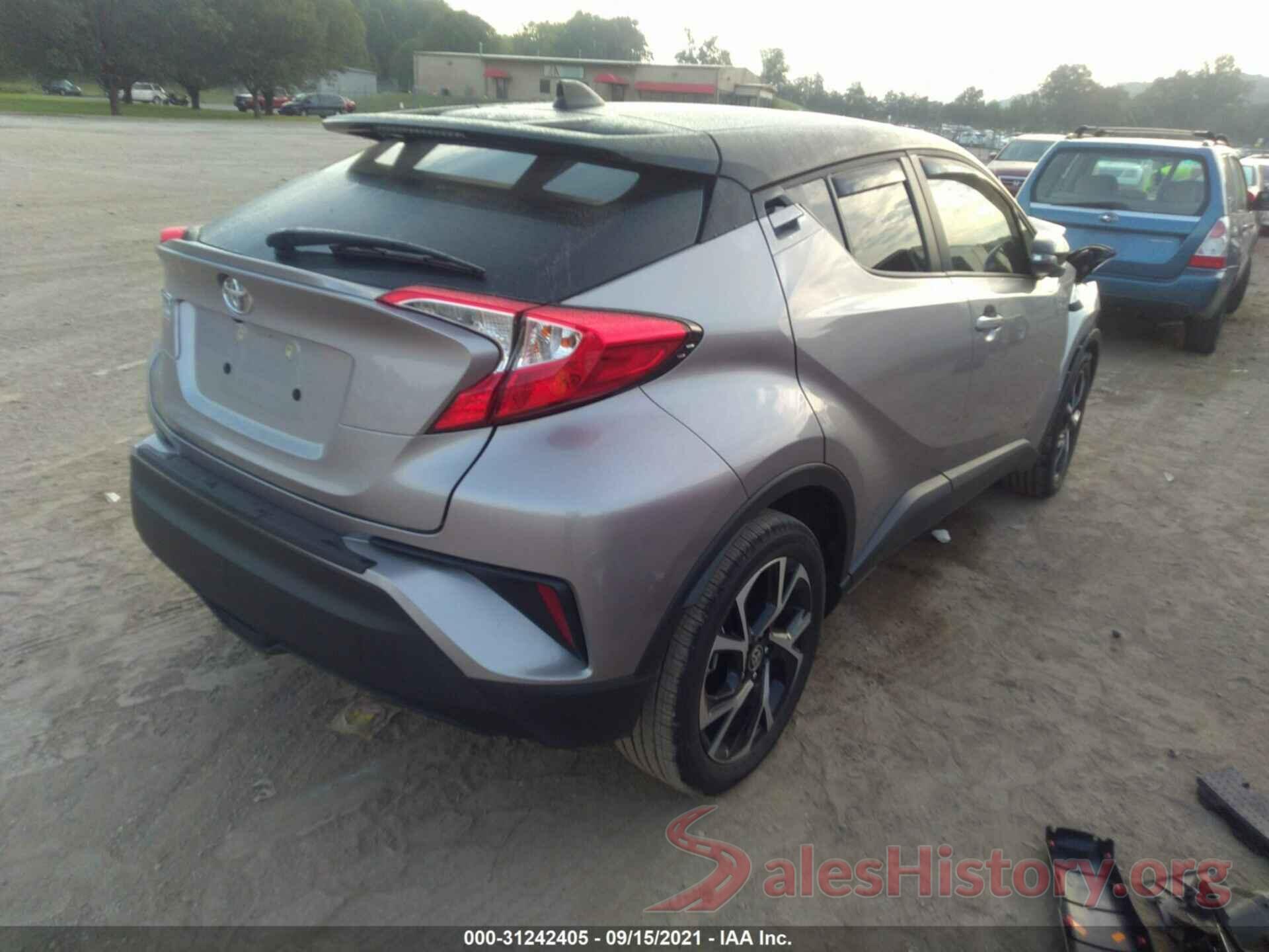 NMTKHMBX4LR116823 2020 TOYOTA C-HR