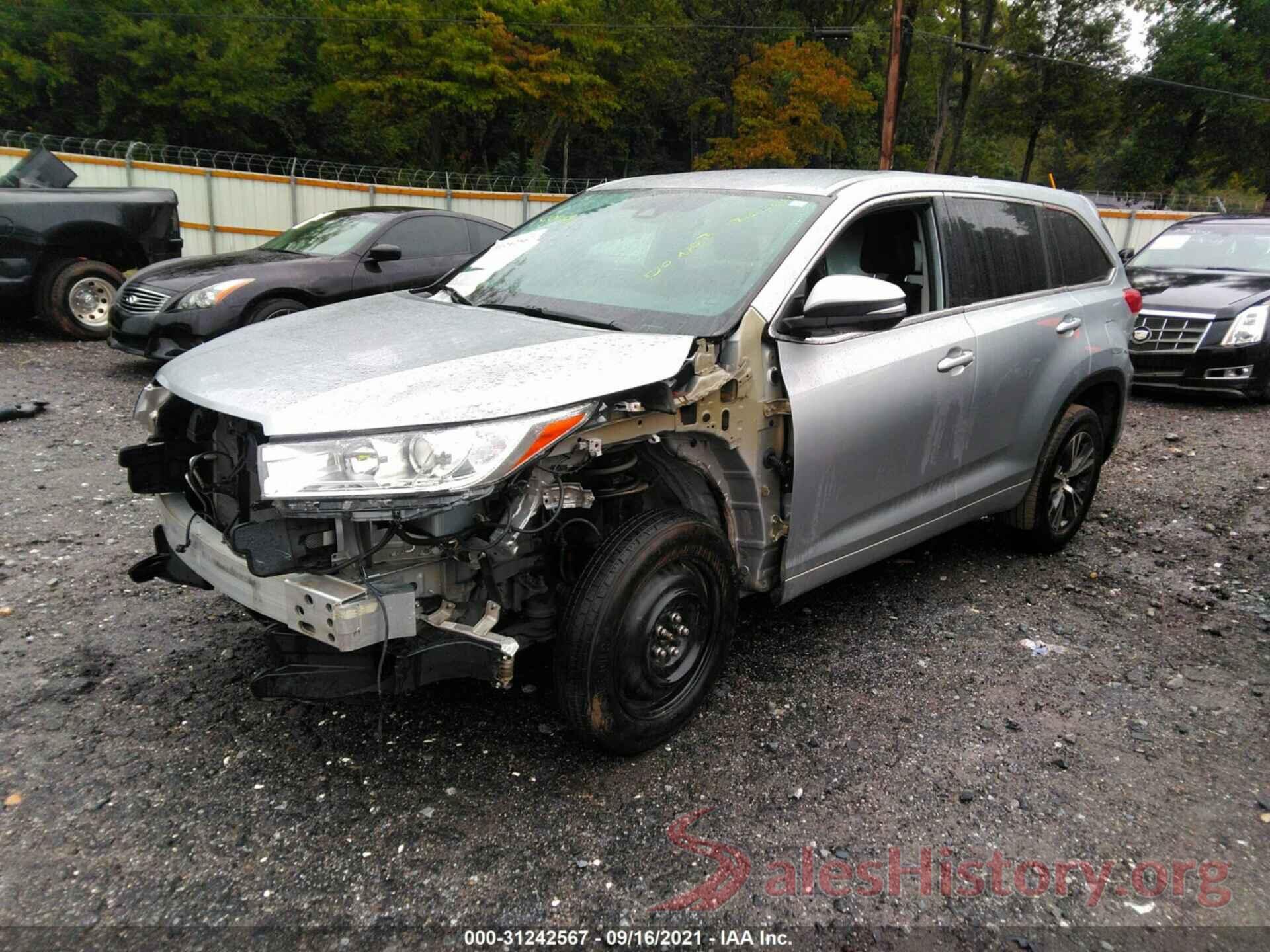 5TDZZRFH1JS270691 2018 TOYOTA HIGHLANDER