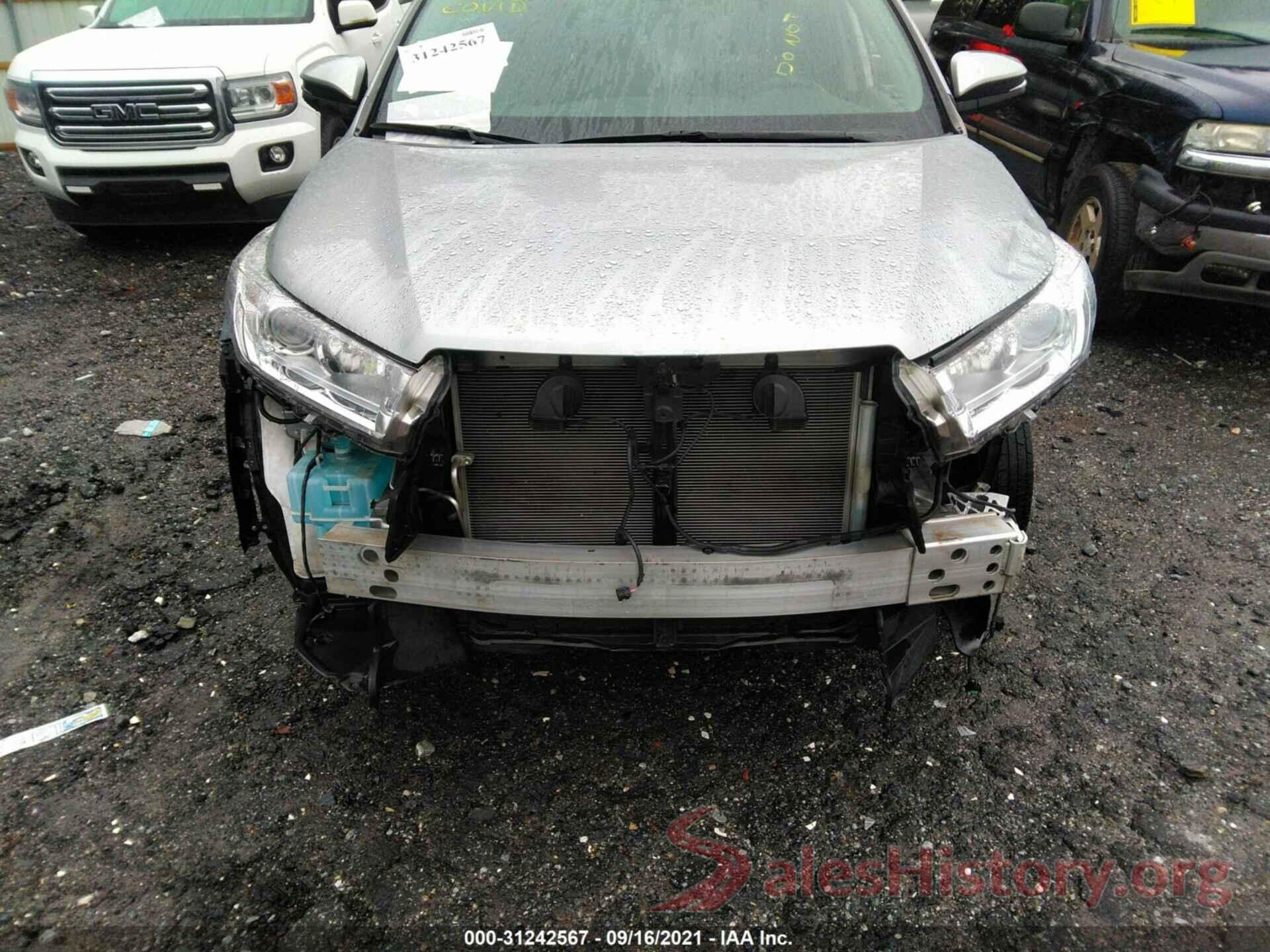 5TDZZRFH1JS270691 2018 TOYOTA HIGHLANDER