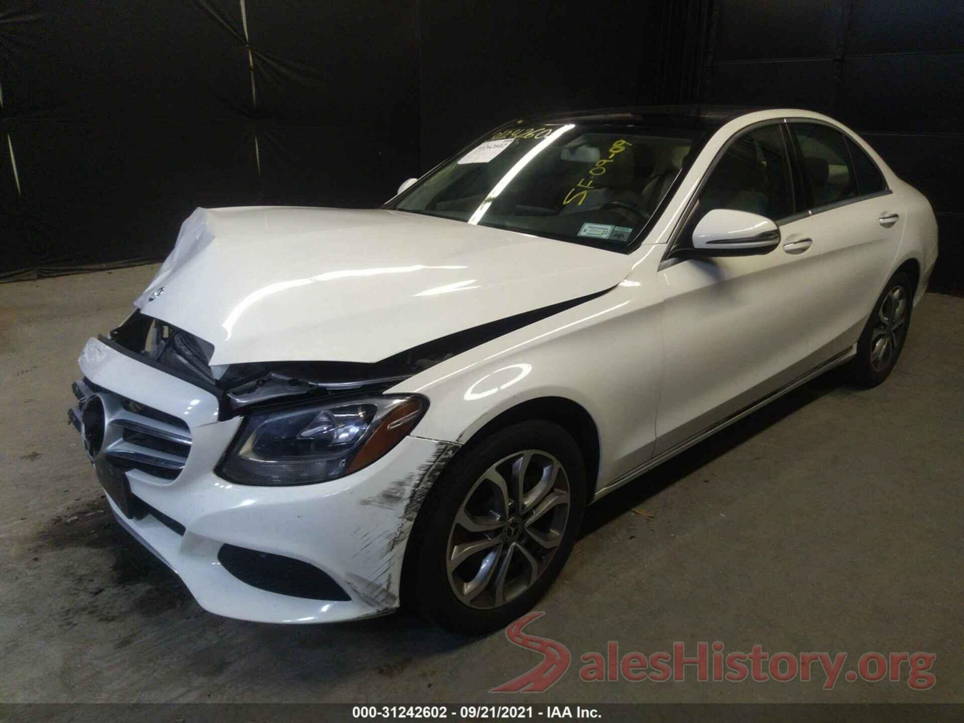 55SWF4KB1HU222704 2017 MERCEDES-BENZ C-CLASS