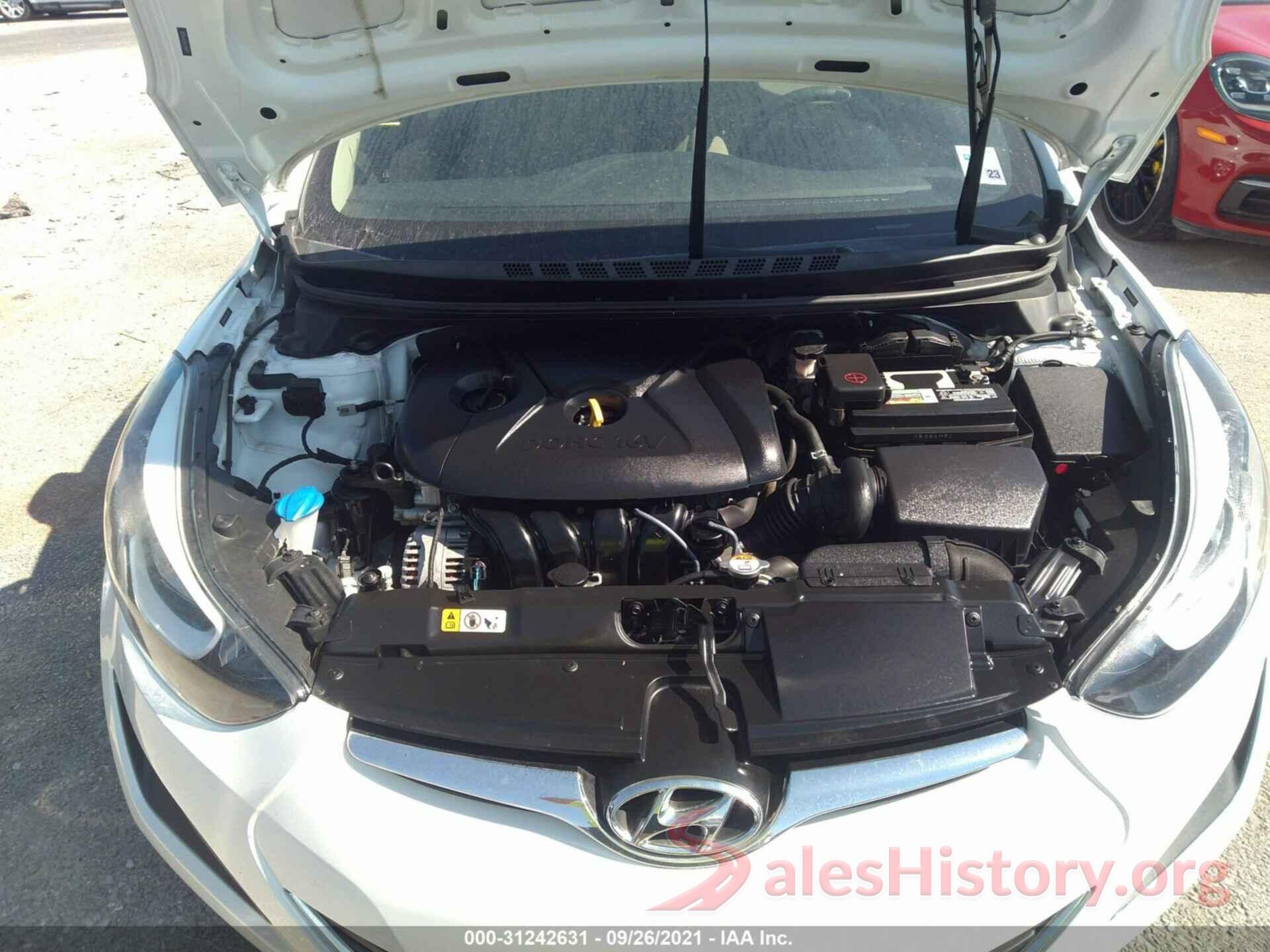 5NPDH4AEXGH748070 2016 HYUNDAI ELANTRA