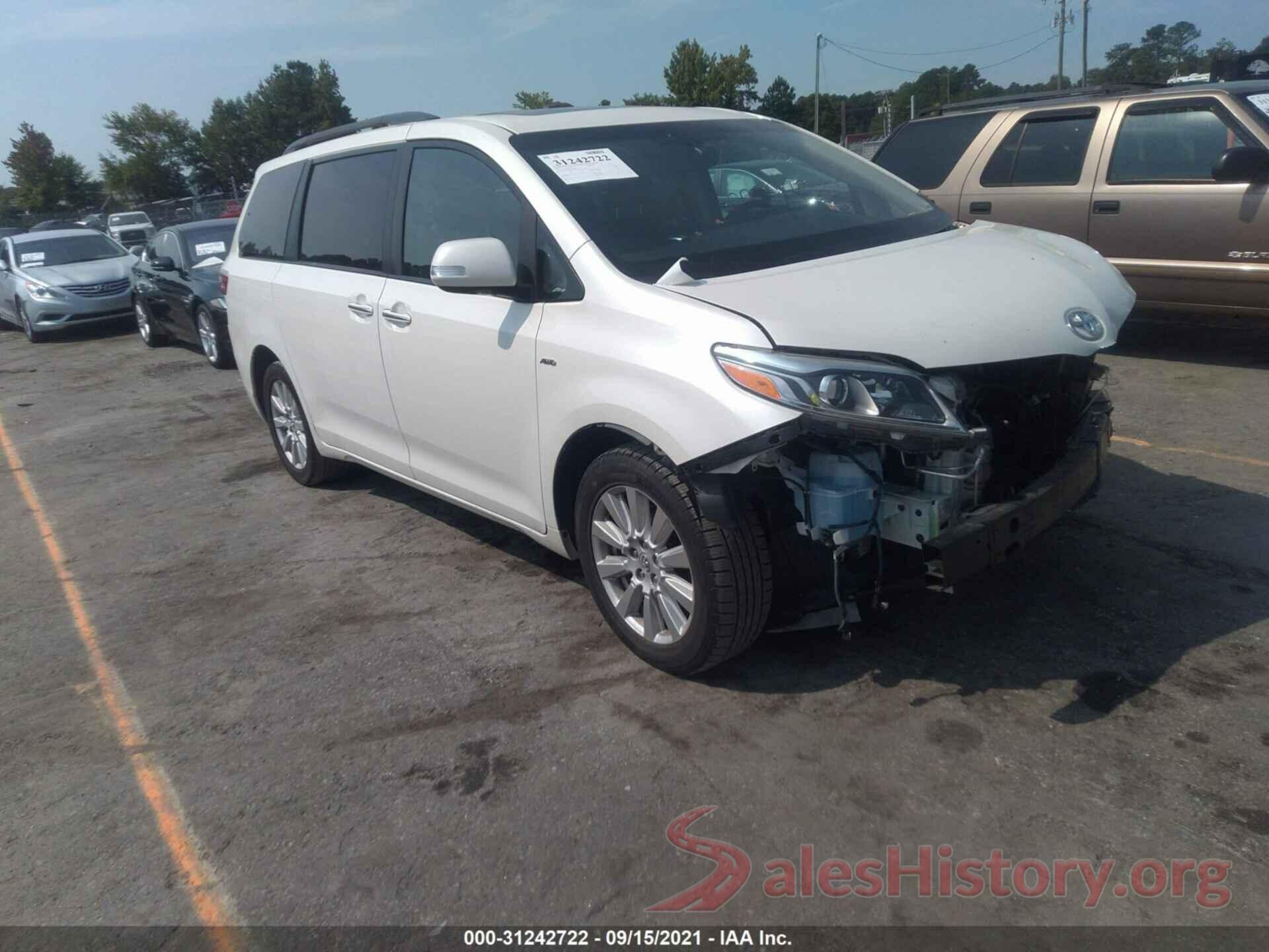 5TDDZ3DC6HS149812 2017 TOYOTA SIENNA