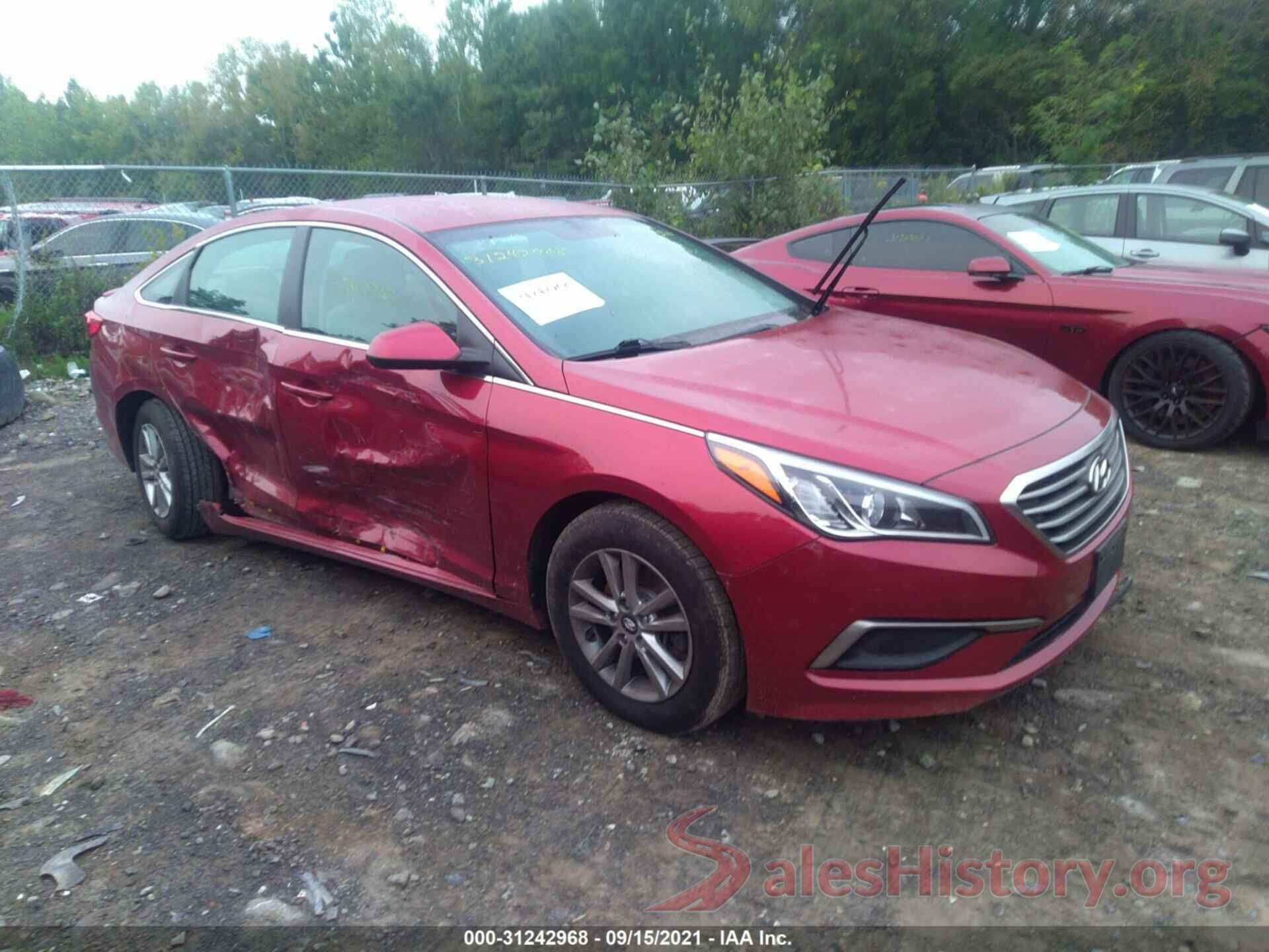 5NPE24AF9GH297129 2016 HYUNDAI SONATA