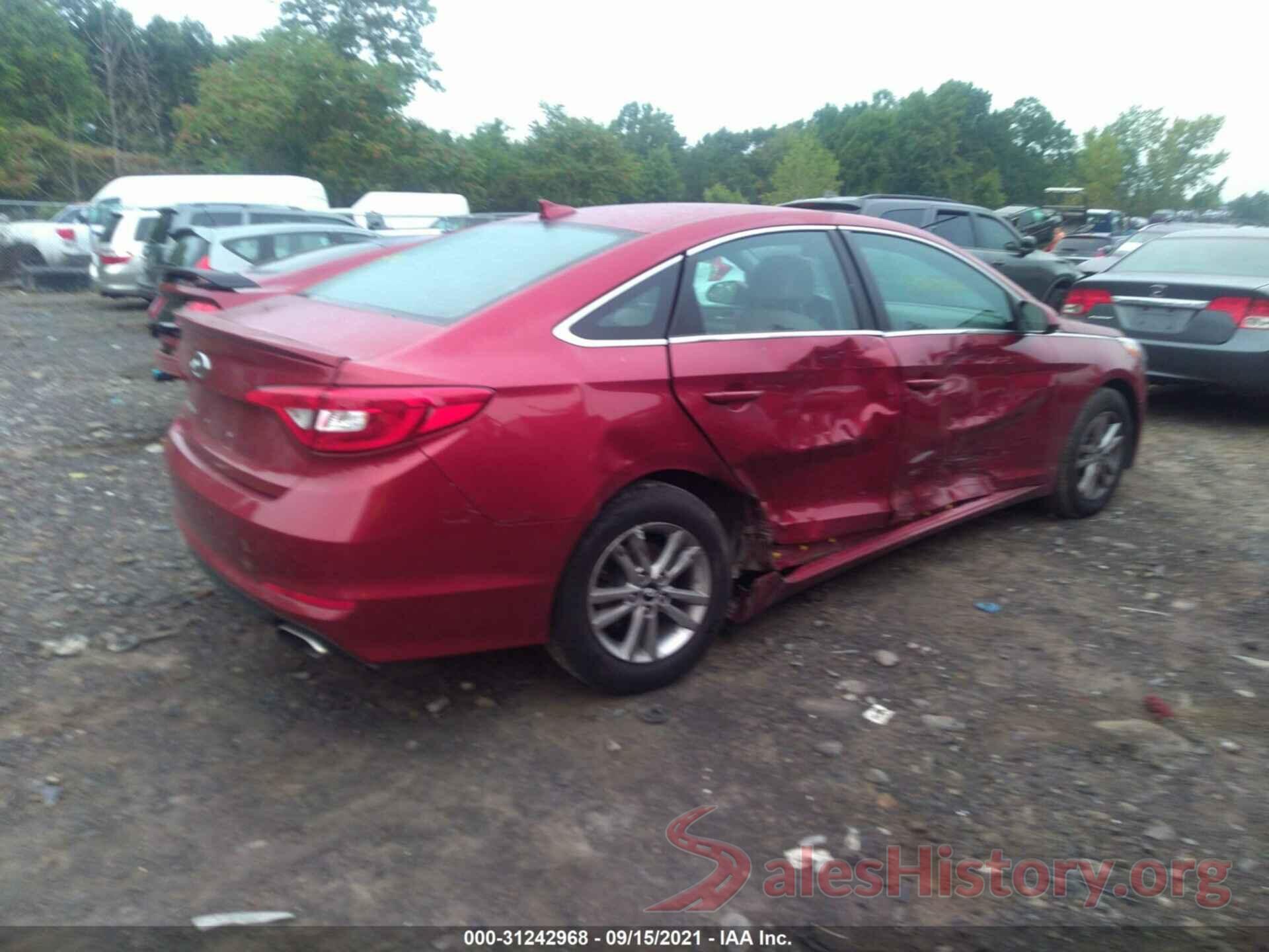 5NPE24AF9GH297129 2016 HYUNDAI SONATA