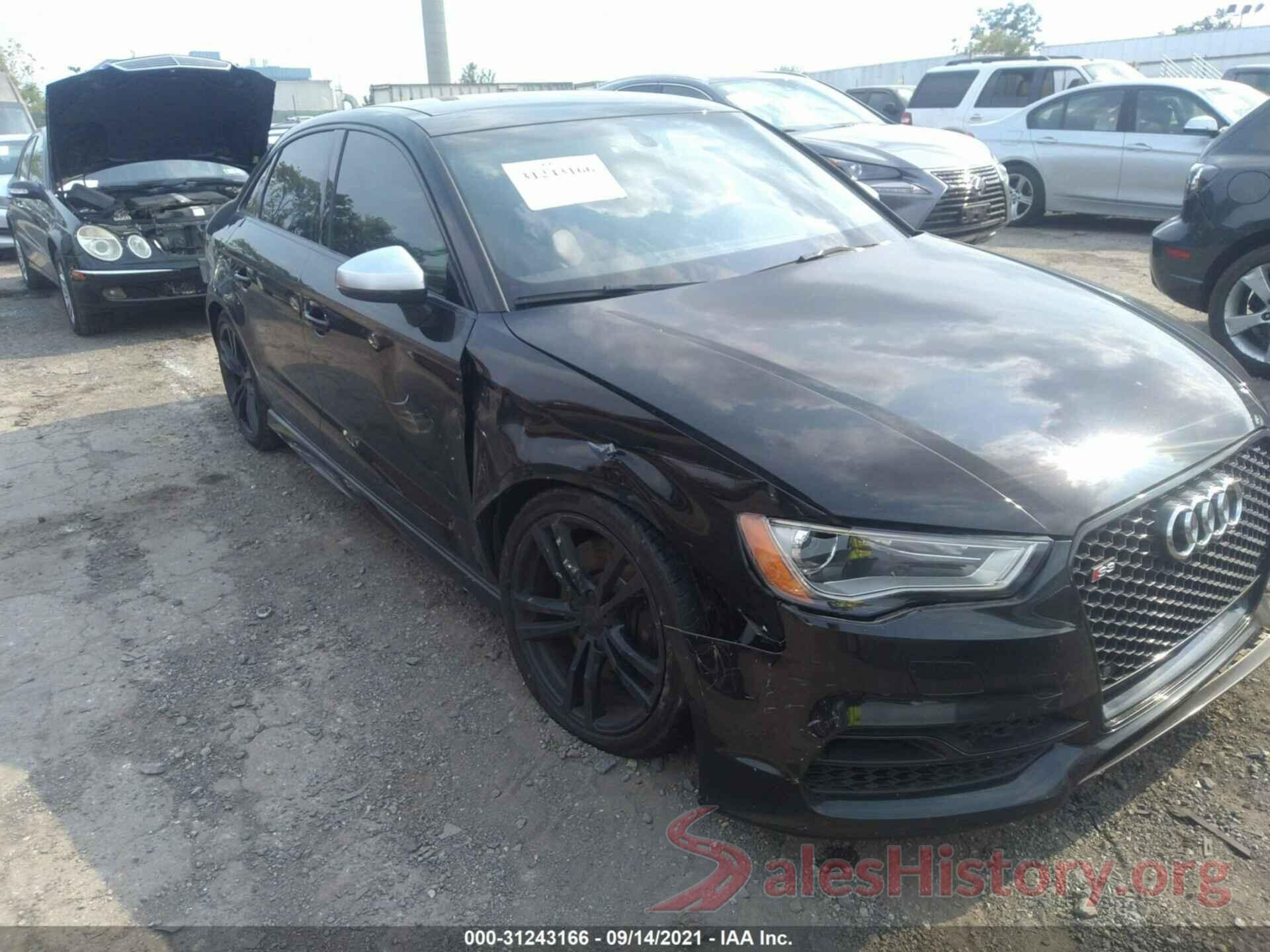 WAUB1GFF1G1035450 2016 AUDI S3