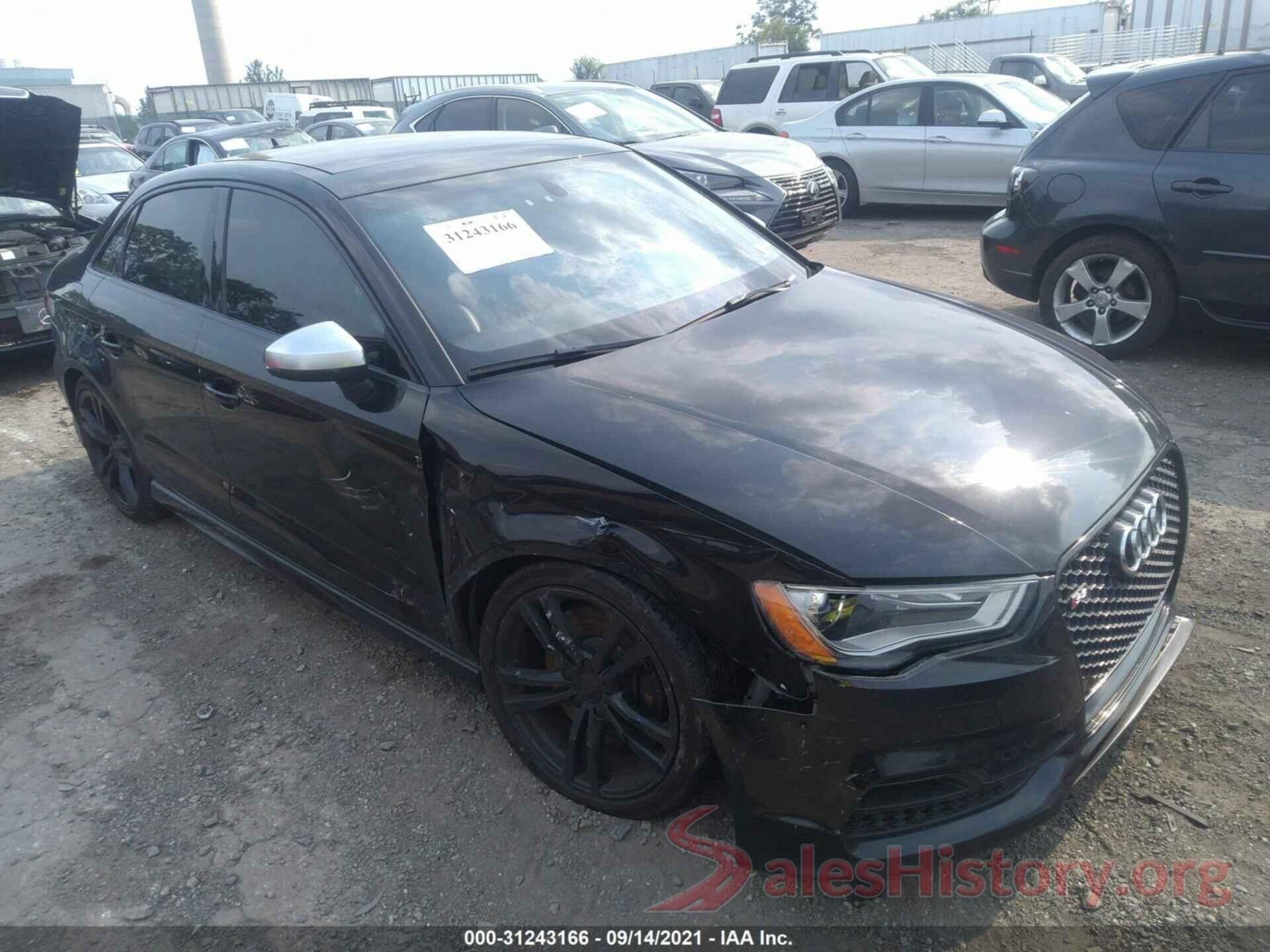 WAUB1GFF1G1035450 2016 AUDI S3