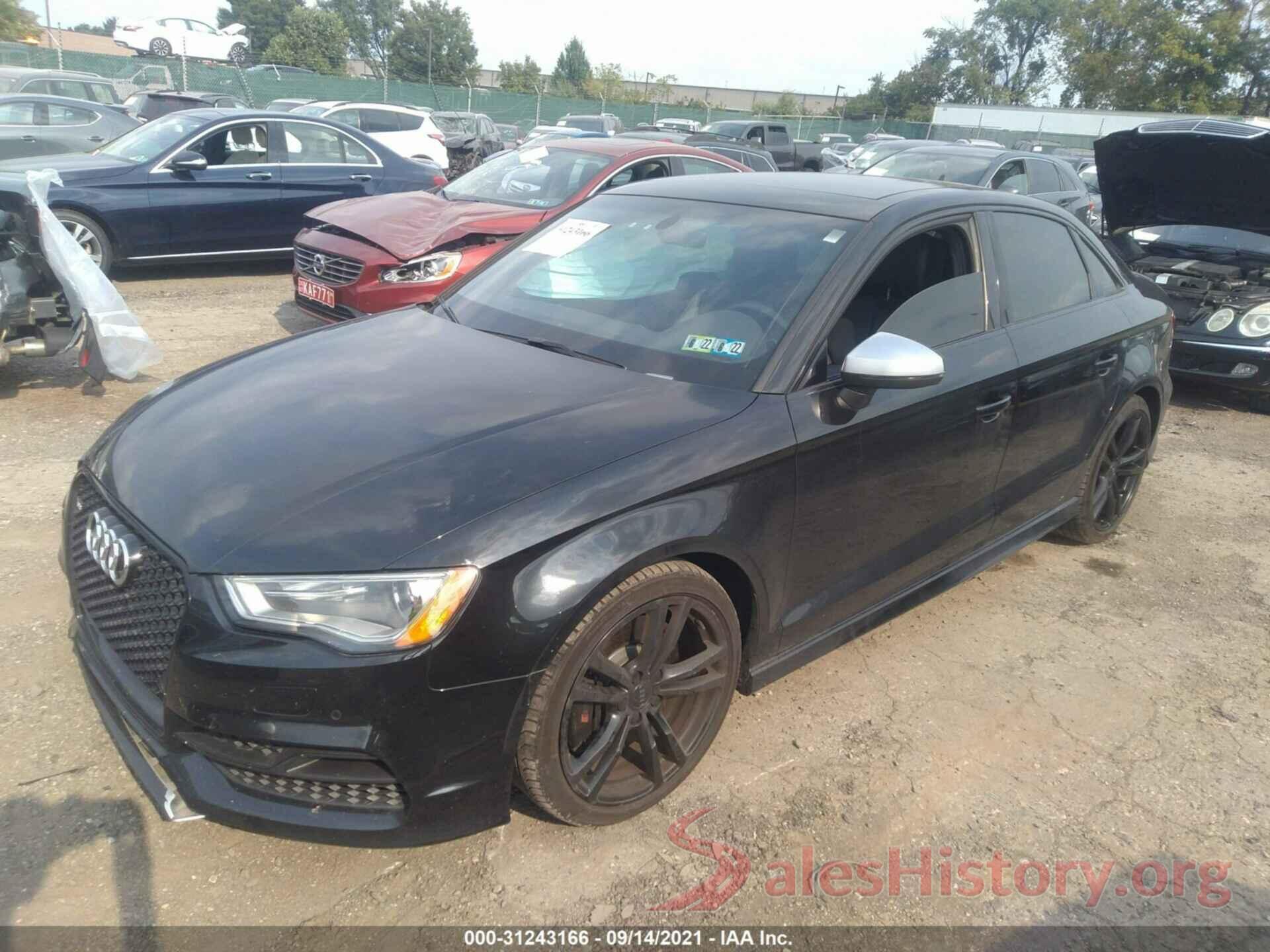 WAUB1GFF1G1035450 2016 AUDI S3