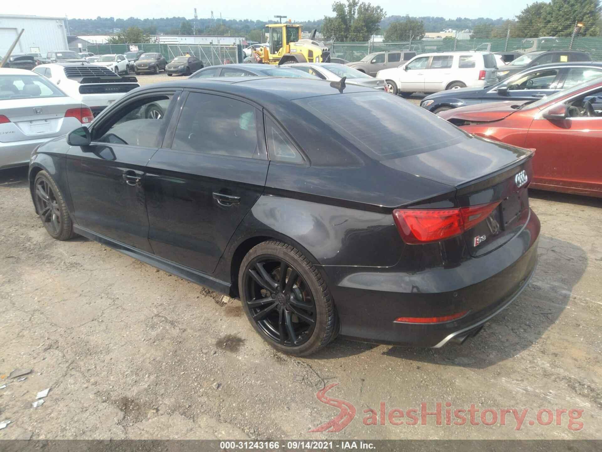 WAUB1GFF1G1035450 2016 AUDI S3