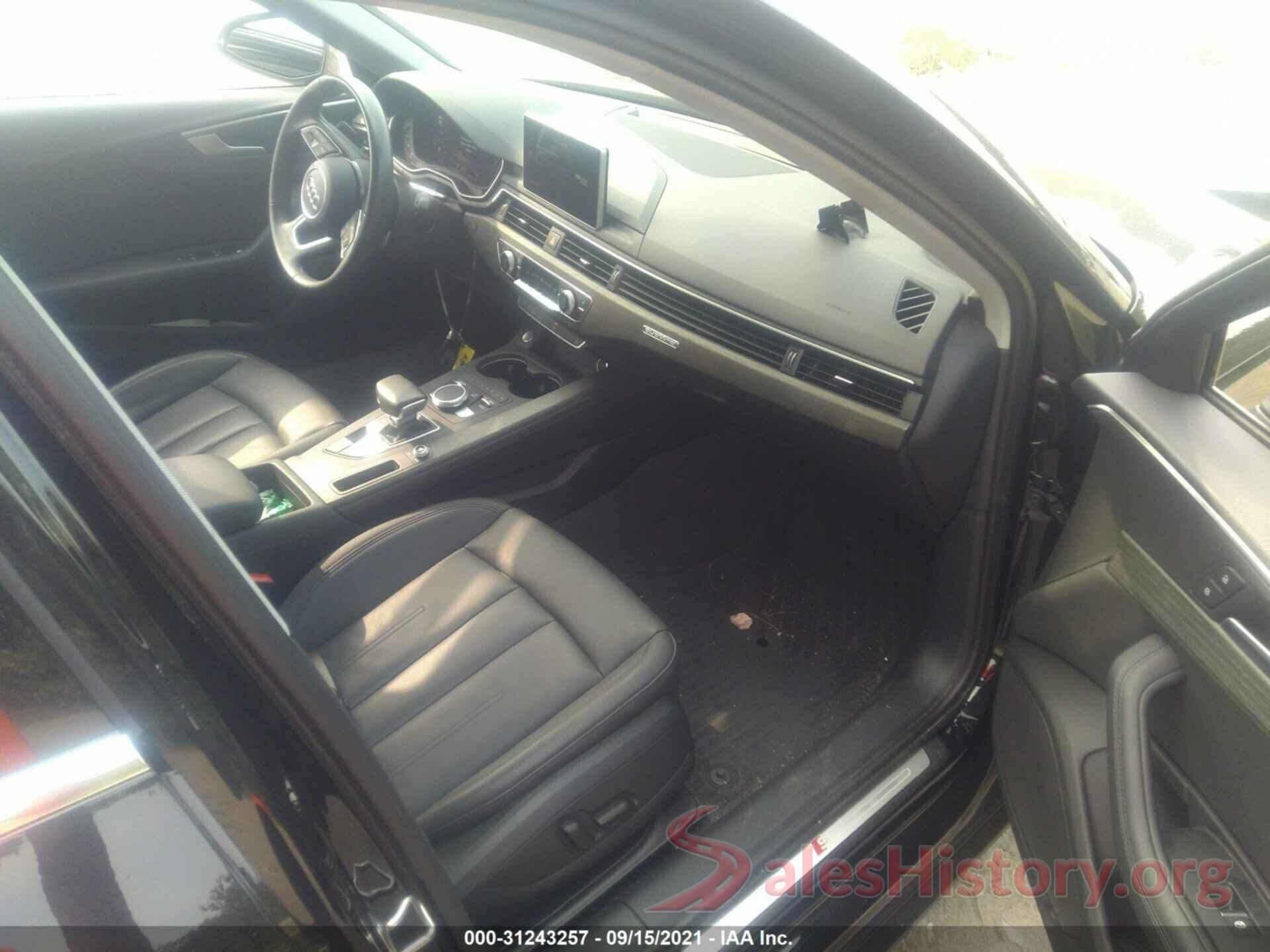 WAUENAF45KA070451 2019 AUDI A4