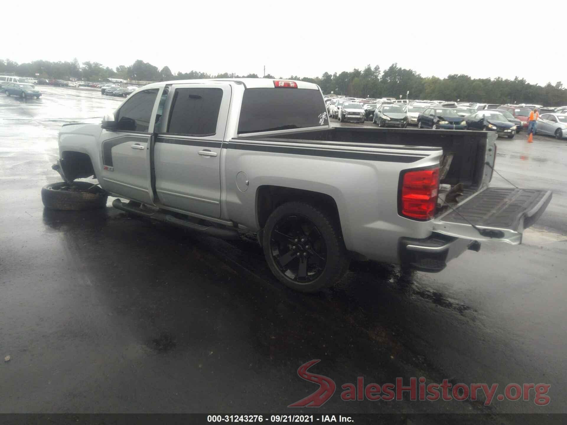 3GCUKREC4HG169707 2017 CHEVROLET SILVERADO 1500