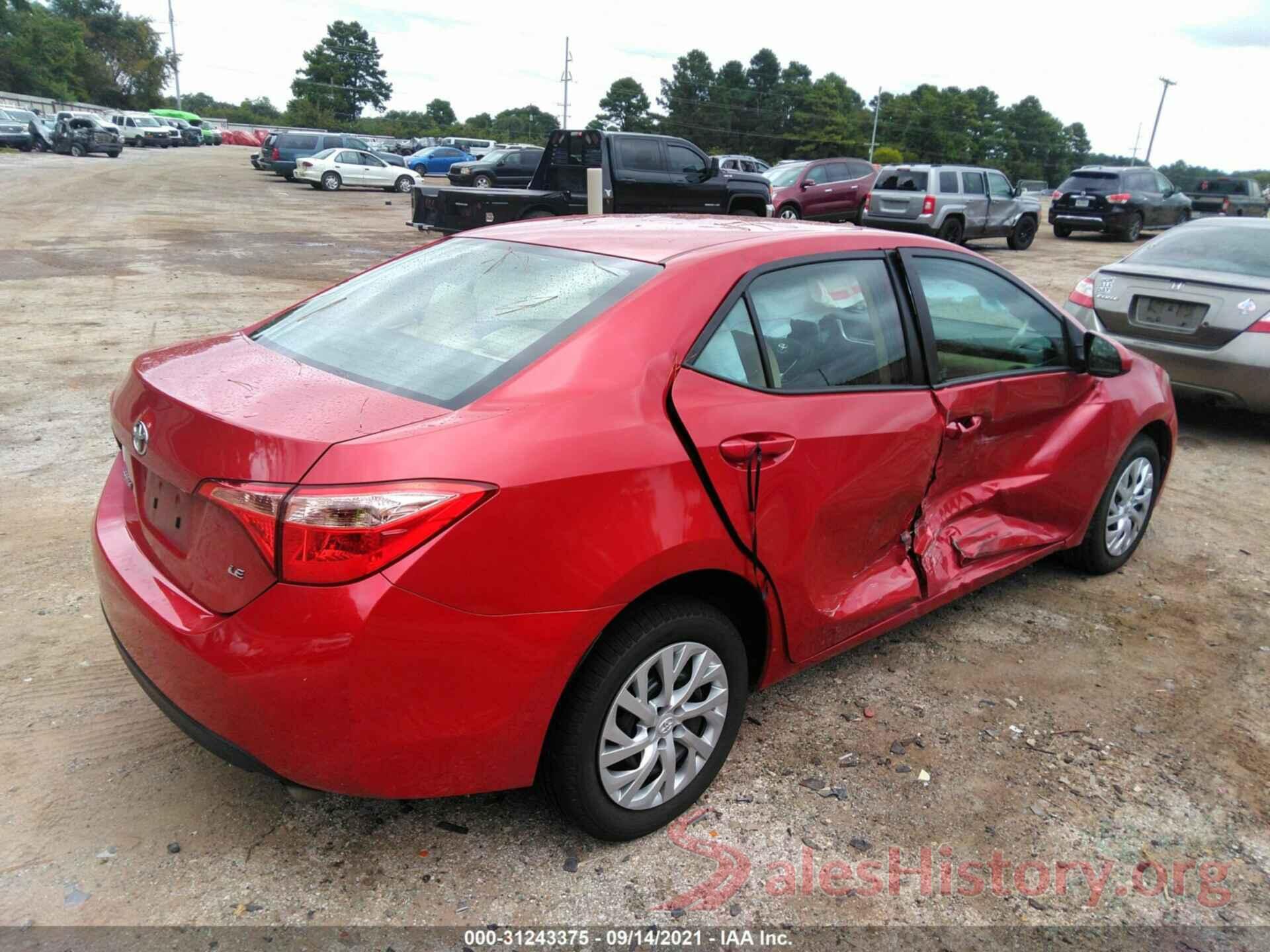 5YFBURHE6HP600668 2017 TOYOTA COROLLA