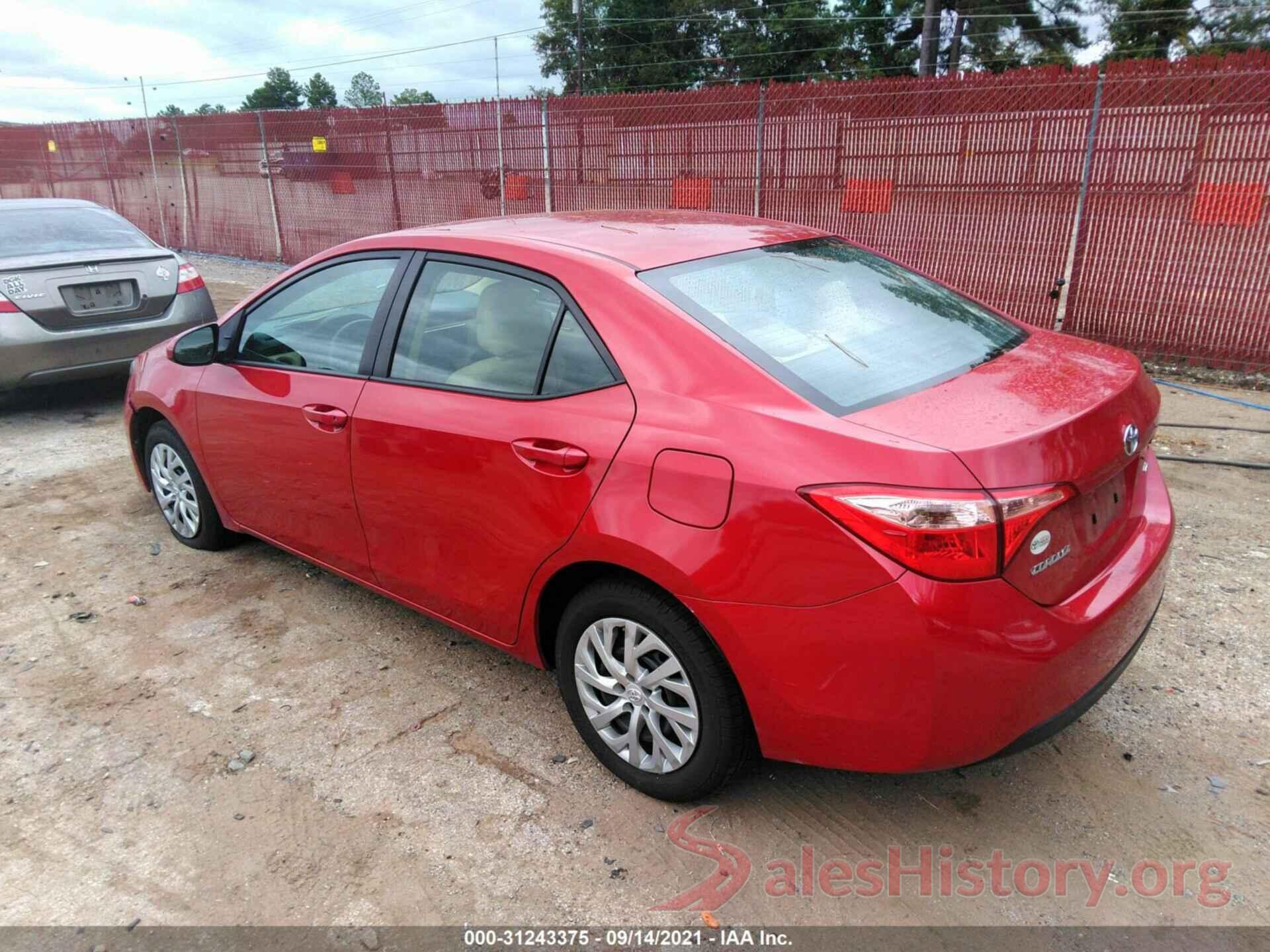 5YFBURHE6HP600668 2017 TOYOTA COROLLA