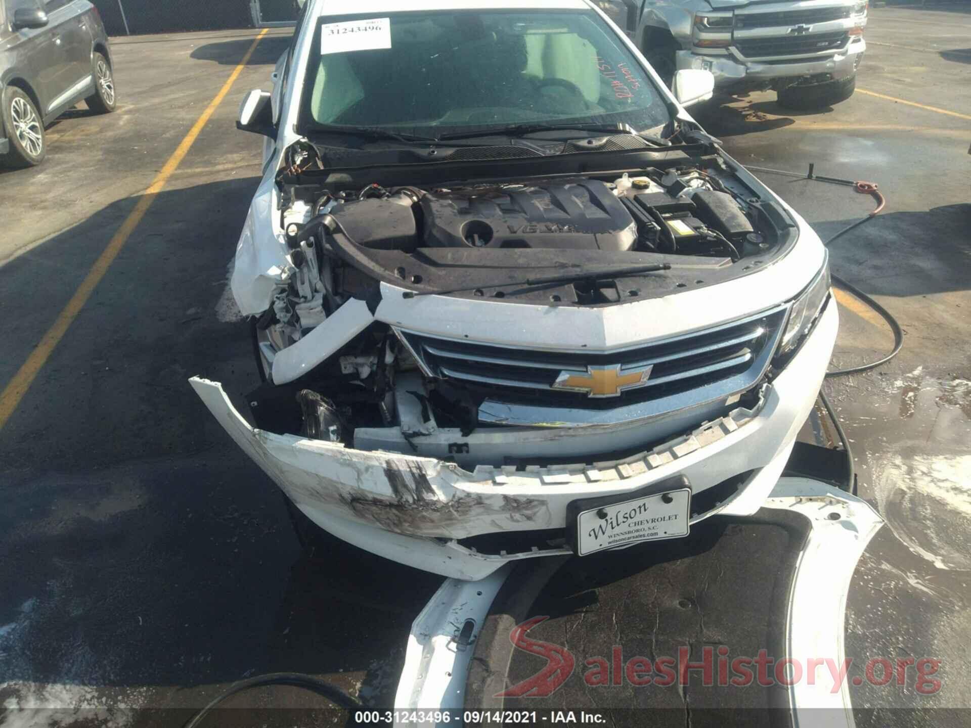 2G1105S31J9168030 2018 CHEVROLET IMPALA