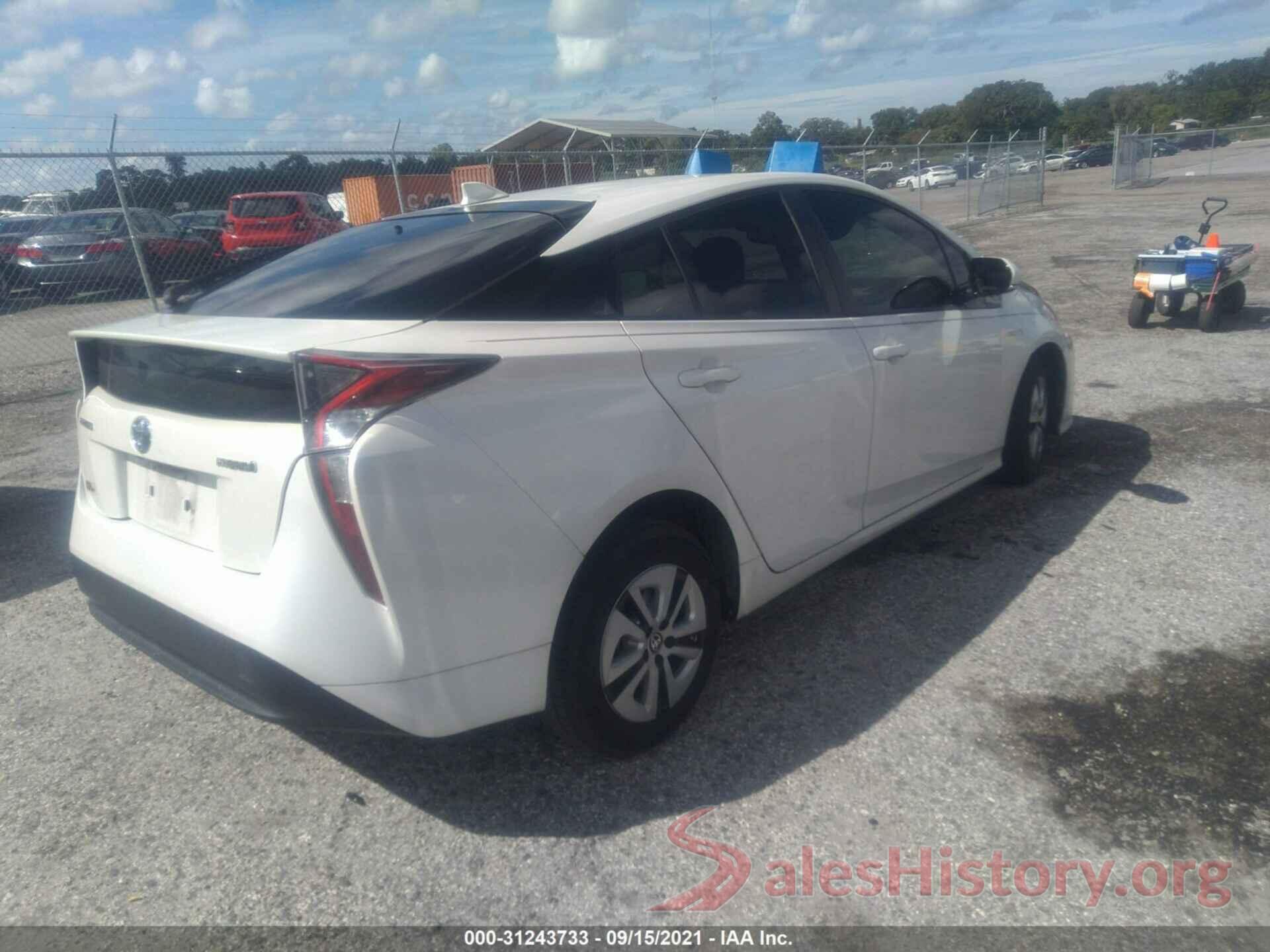 JTDKARFU0H3039413 2017 TOYOTA PRIUS