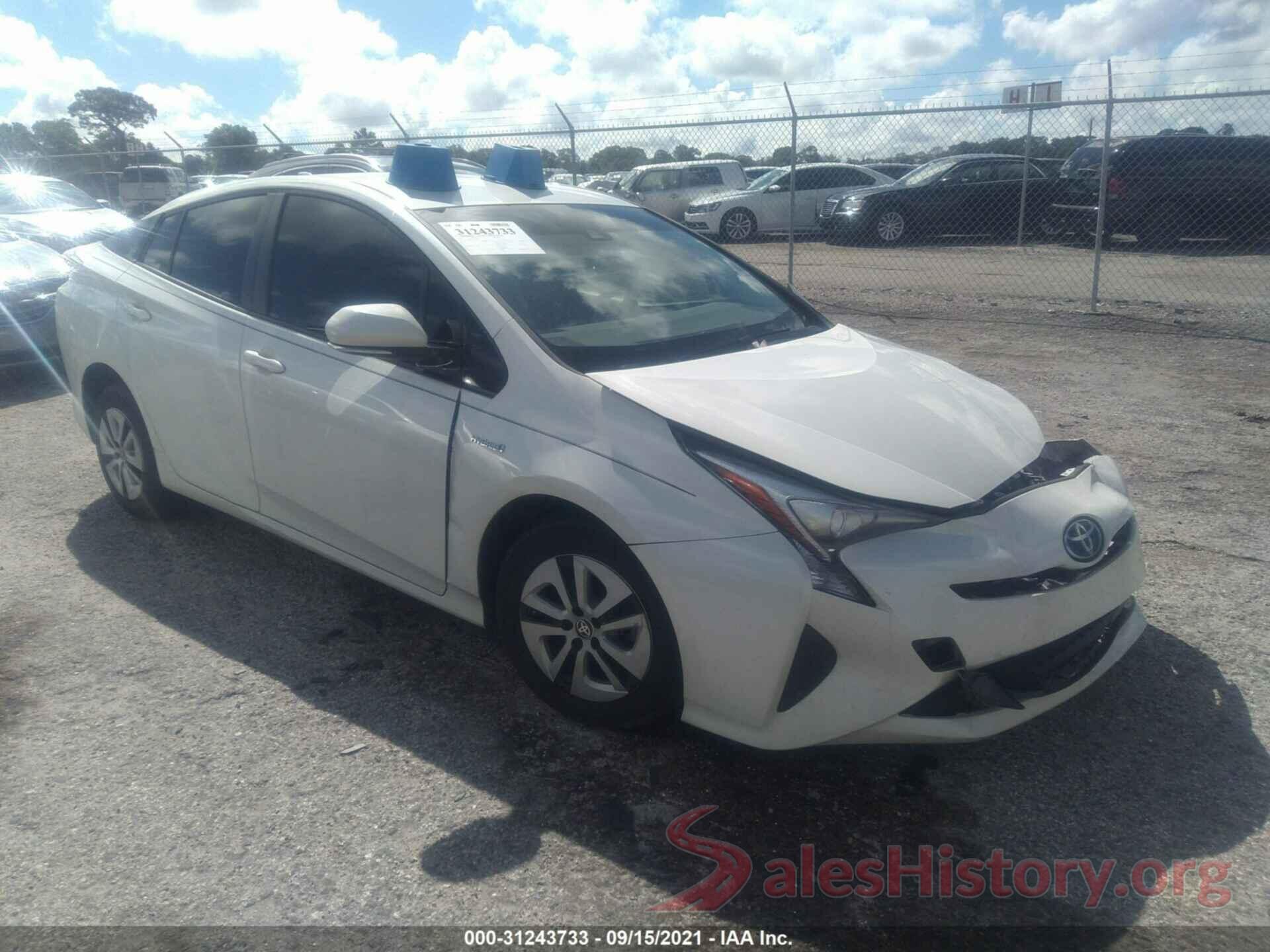 JTDKARFU0H3039413 2017 TOYOTA PRIUS