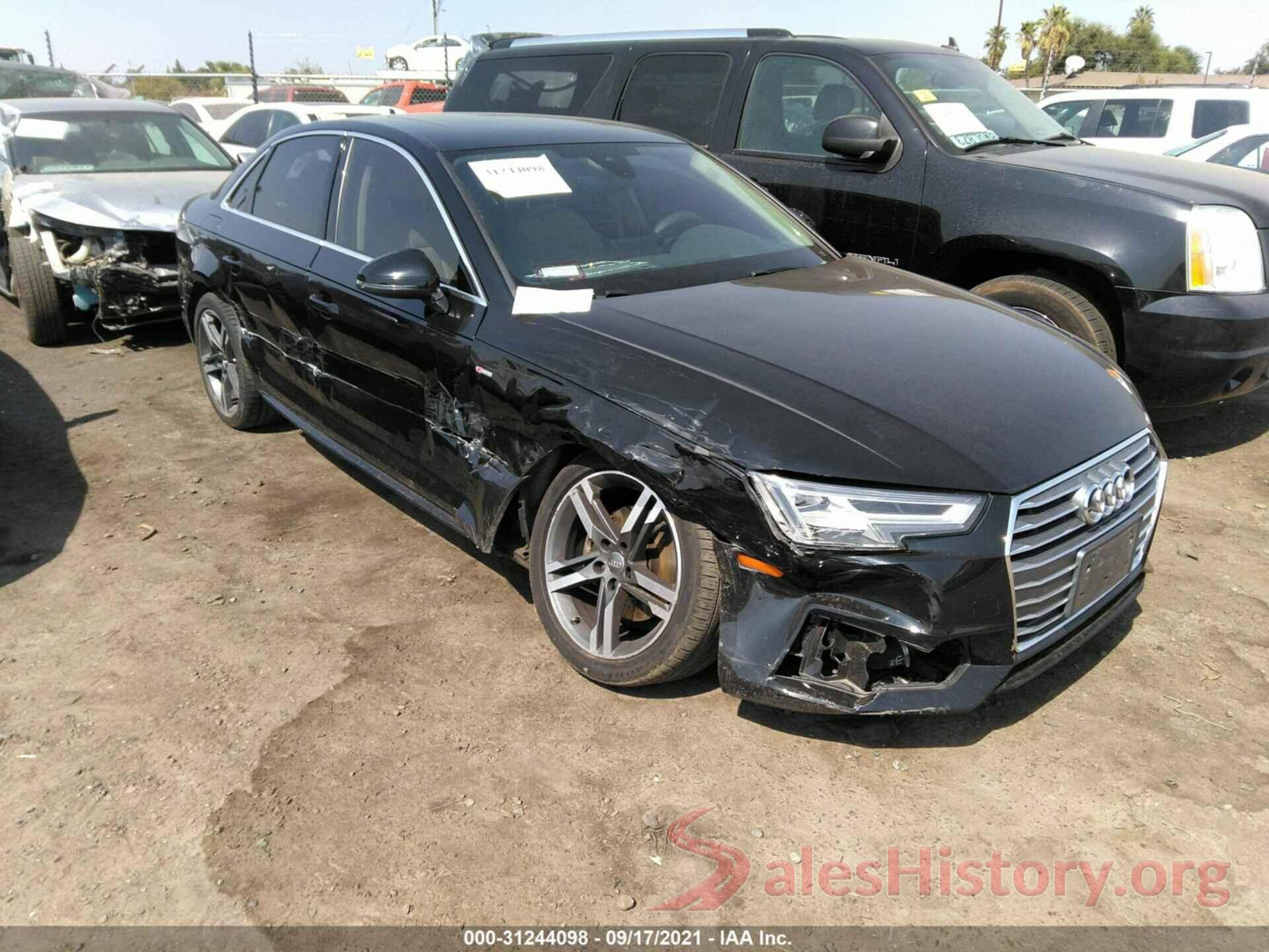 WAULMAF45HN069537 2017 AUDI A4