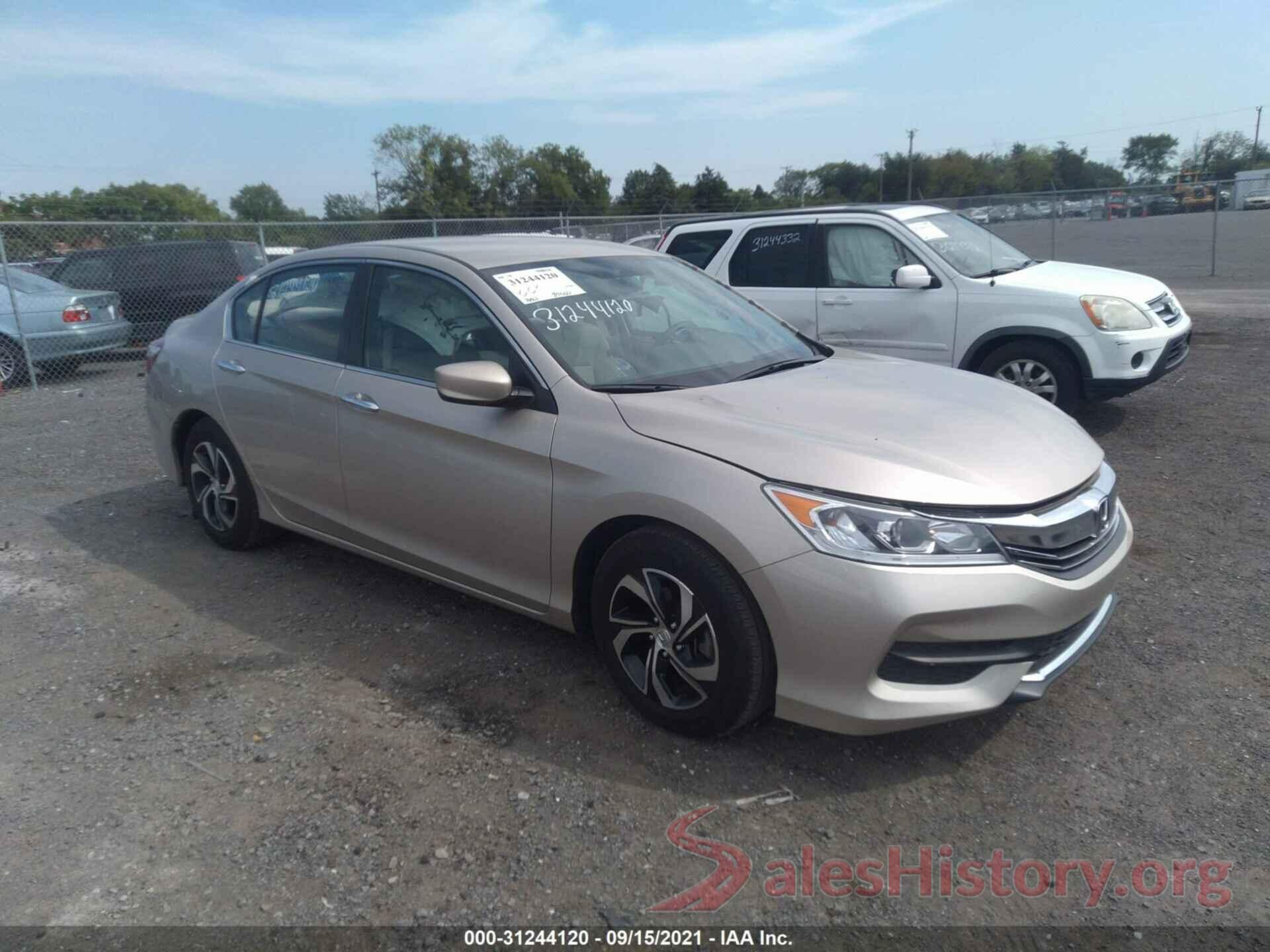 1HGCR2F34GA159853 2016 HONDA ACCORD SEDAN