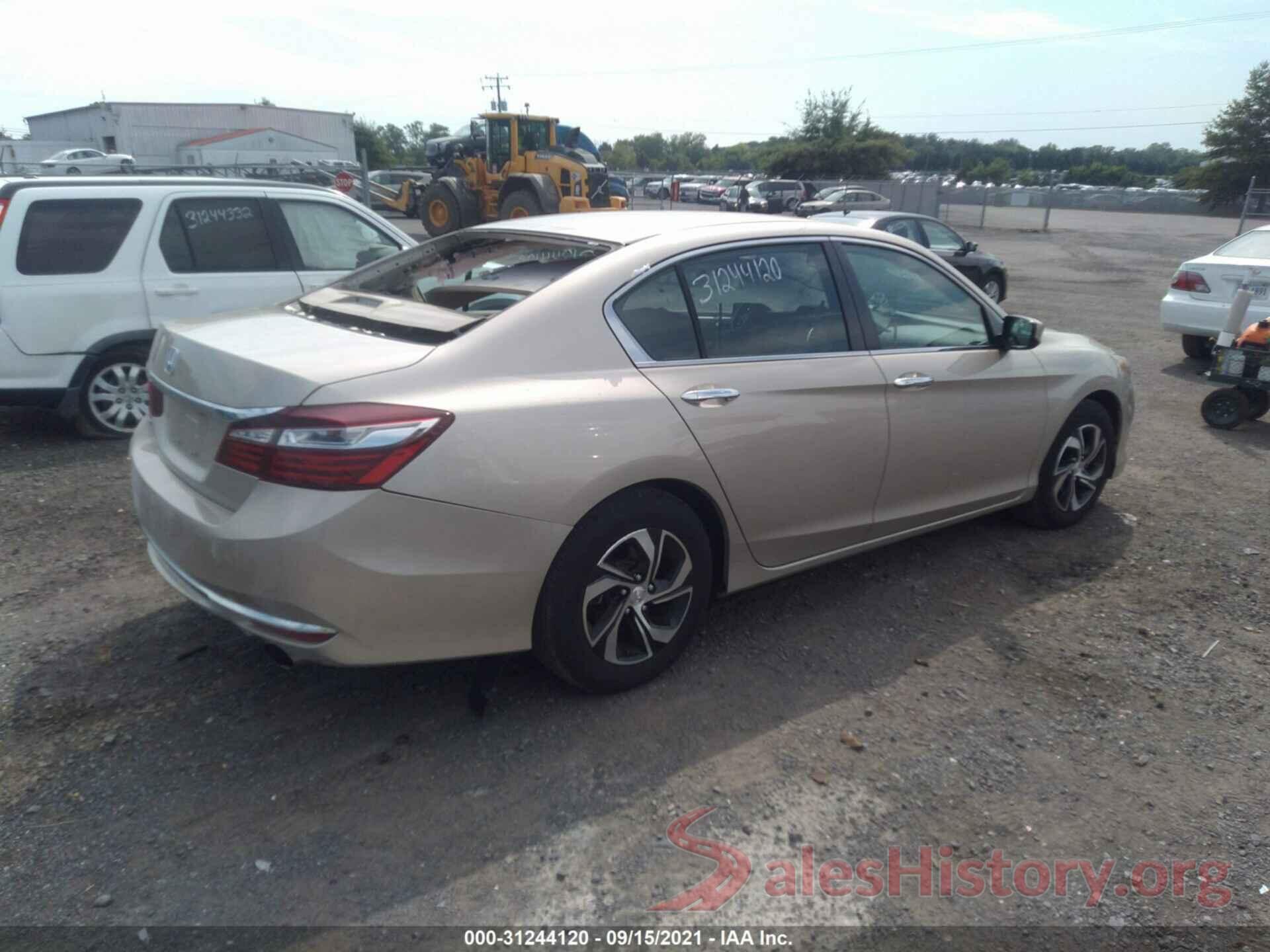 1HGCR2F34GA159853 2016 HONDA ACCORD SEDAN