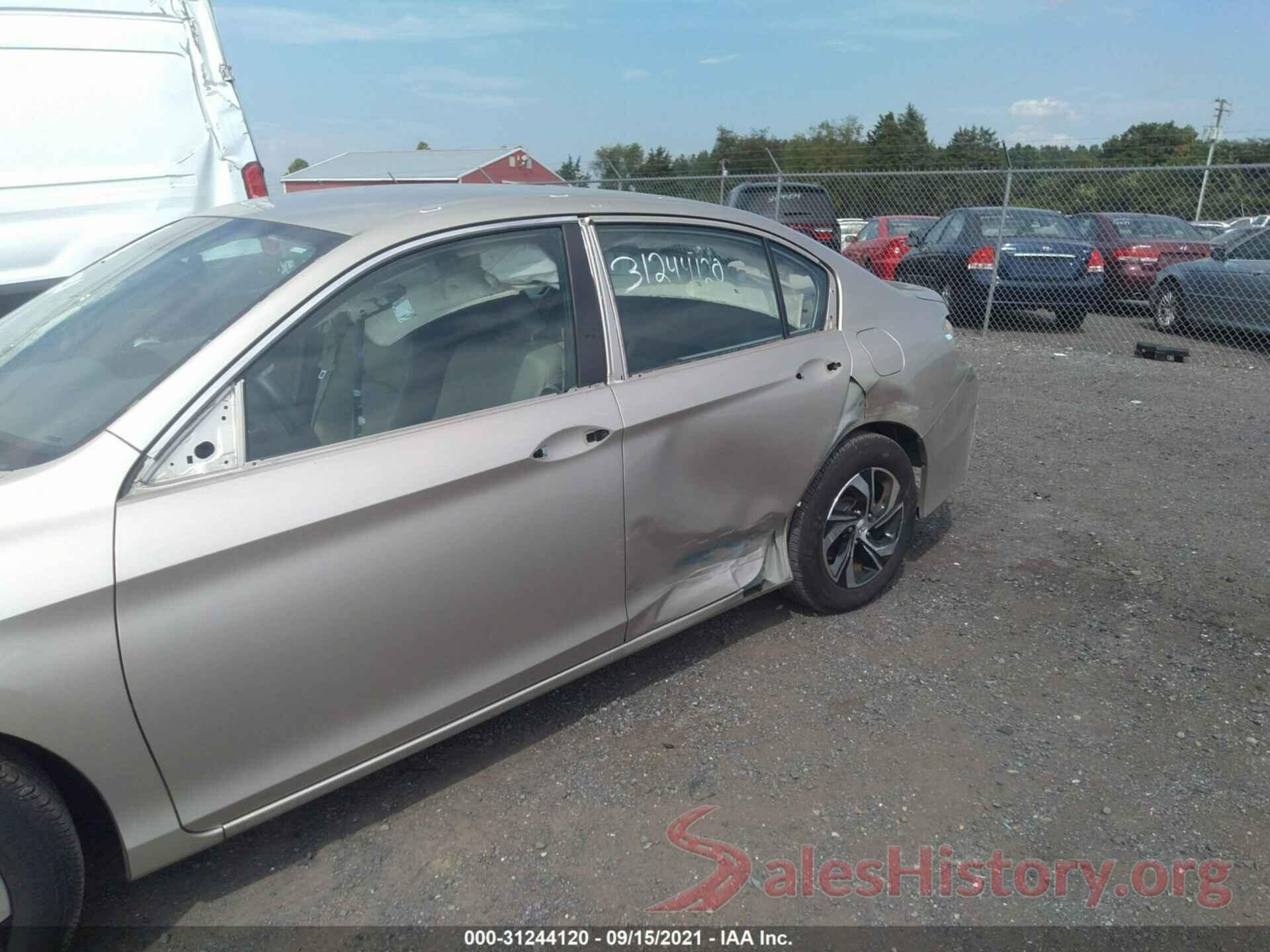 1HGCR2F34GA159853 2016 HONDA ACCORD SEDAN