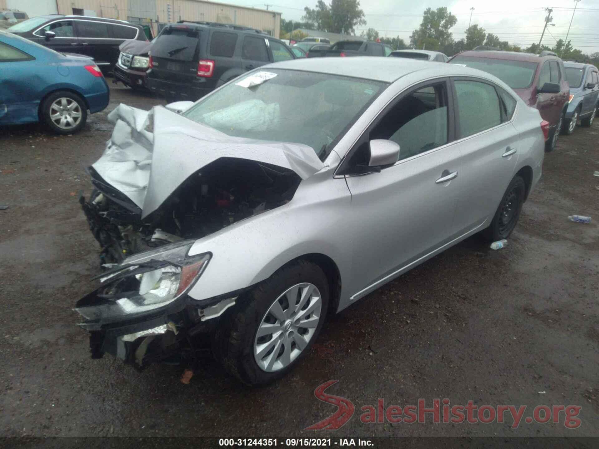 3N1AB7AP4HY293389 2017 NISSAN SENTRA