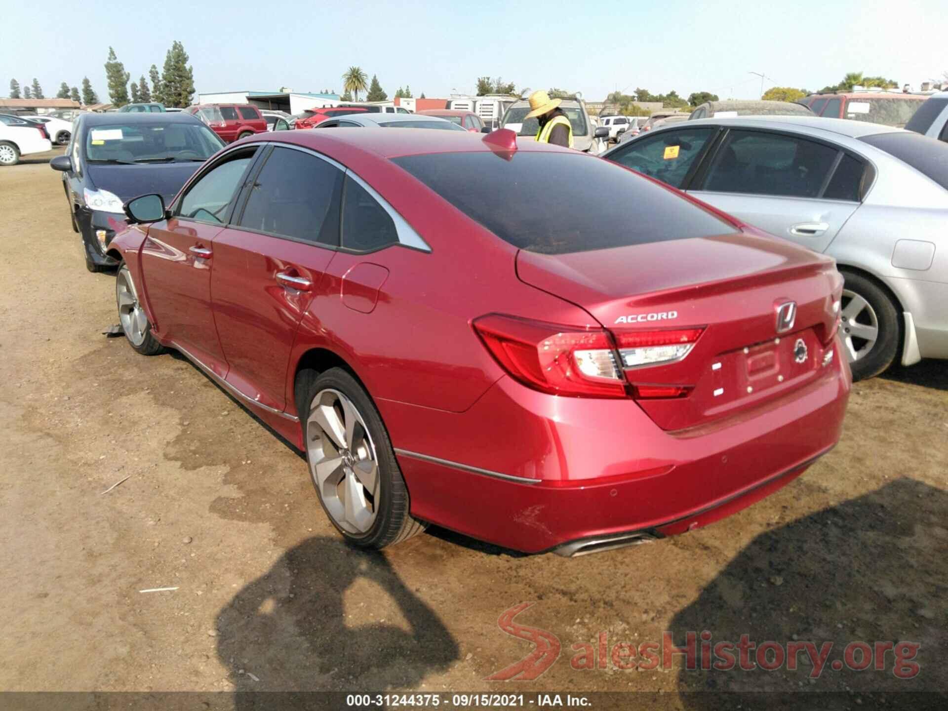 1HGCV2F90JA007530 2018 HONDA ACCORD SEDAN