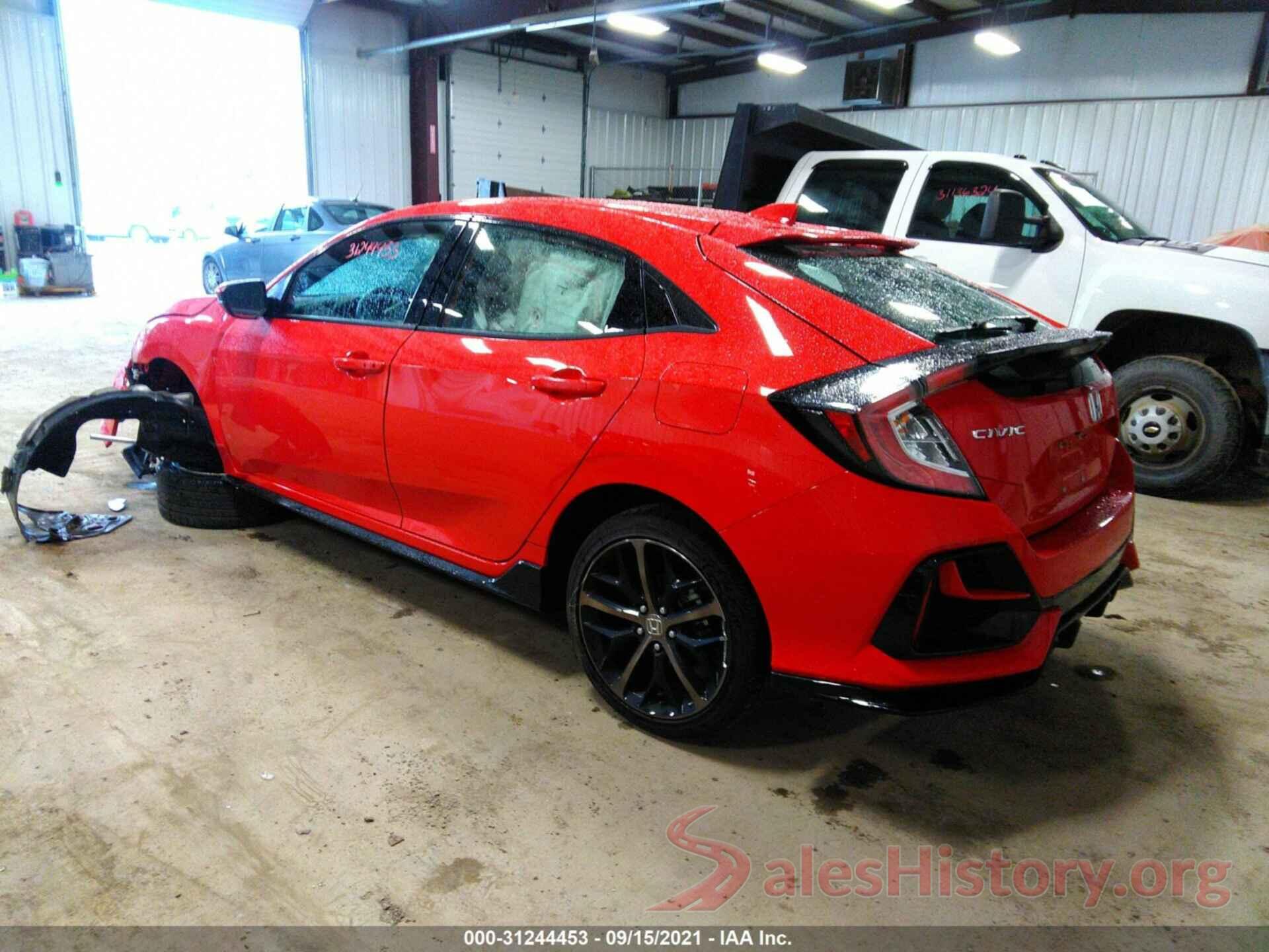 SHHFK7H42MU404752 2021 HONDA CIVIC HATCHBACK