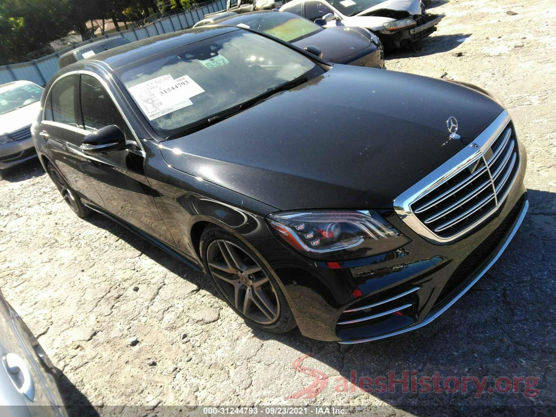 WDDUG6GB7JA376980 2018 MERCEDES-BENZ S-CLASS