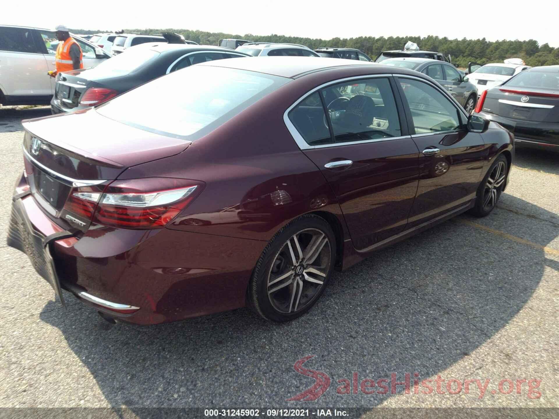 1HGCR2F52GA234776 2016 HONDA ACCORD SEDAN