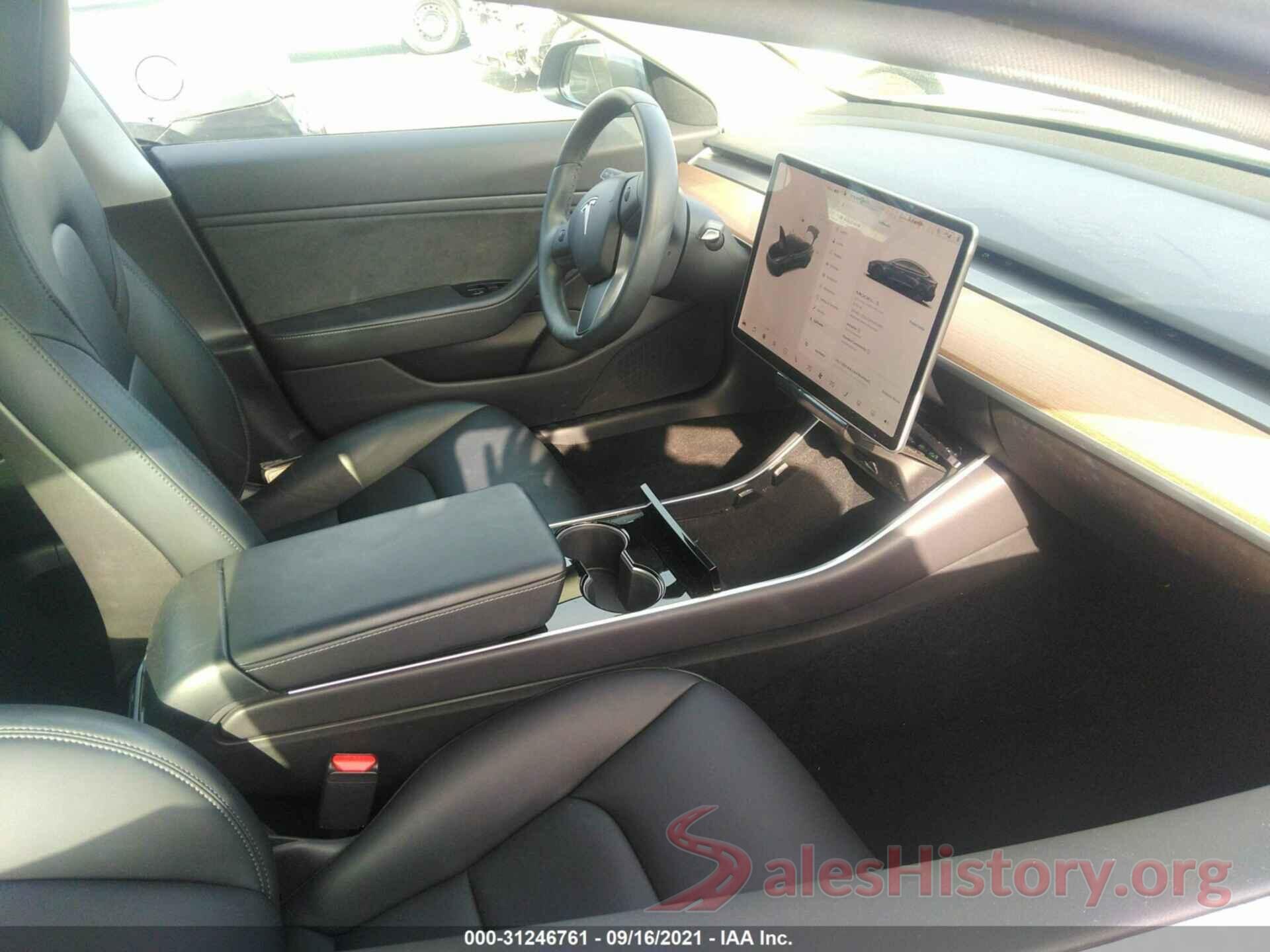 5YJ3E1EA5KF400484 2019 TESLA MODEL 3