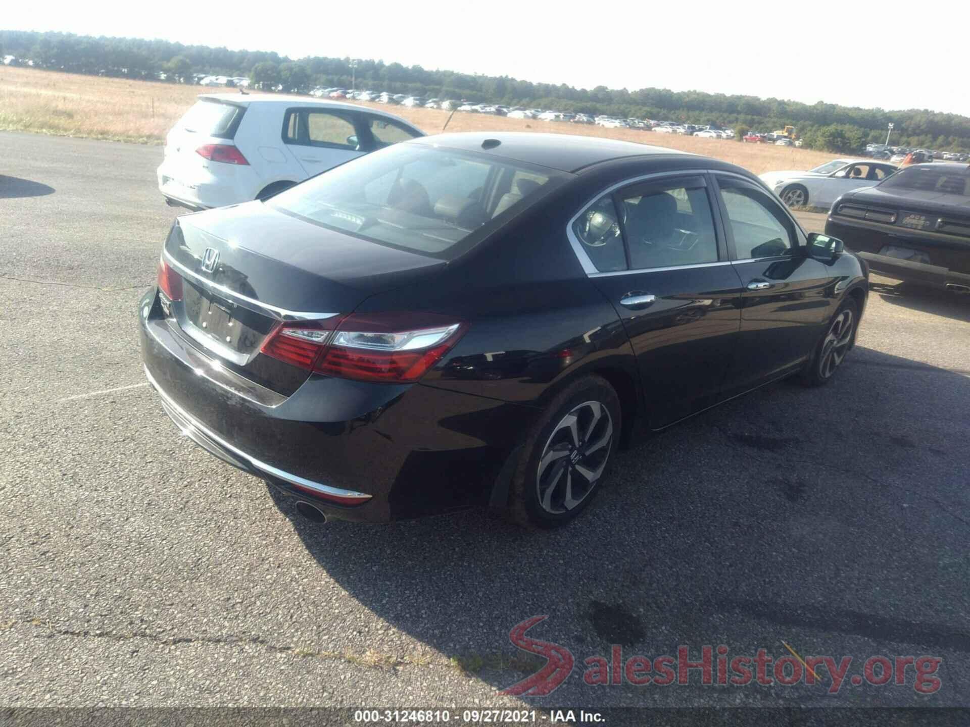 1HGCR2F89GA160444 2016 HONDA ACCORD SEDAN