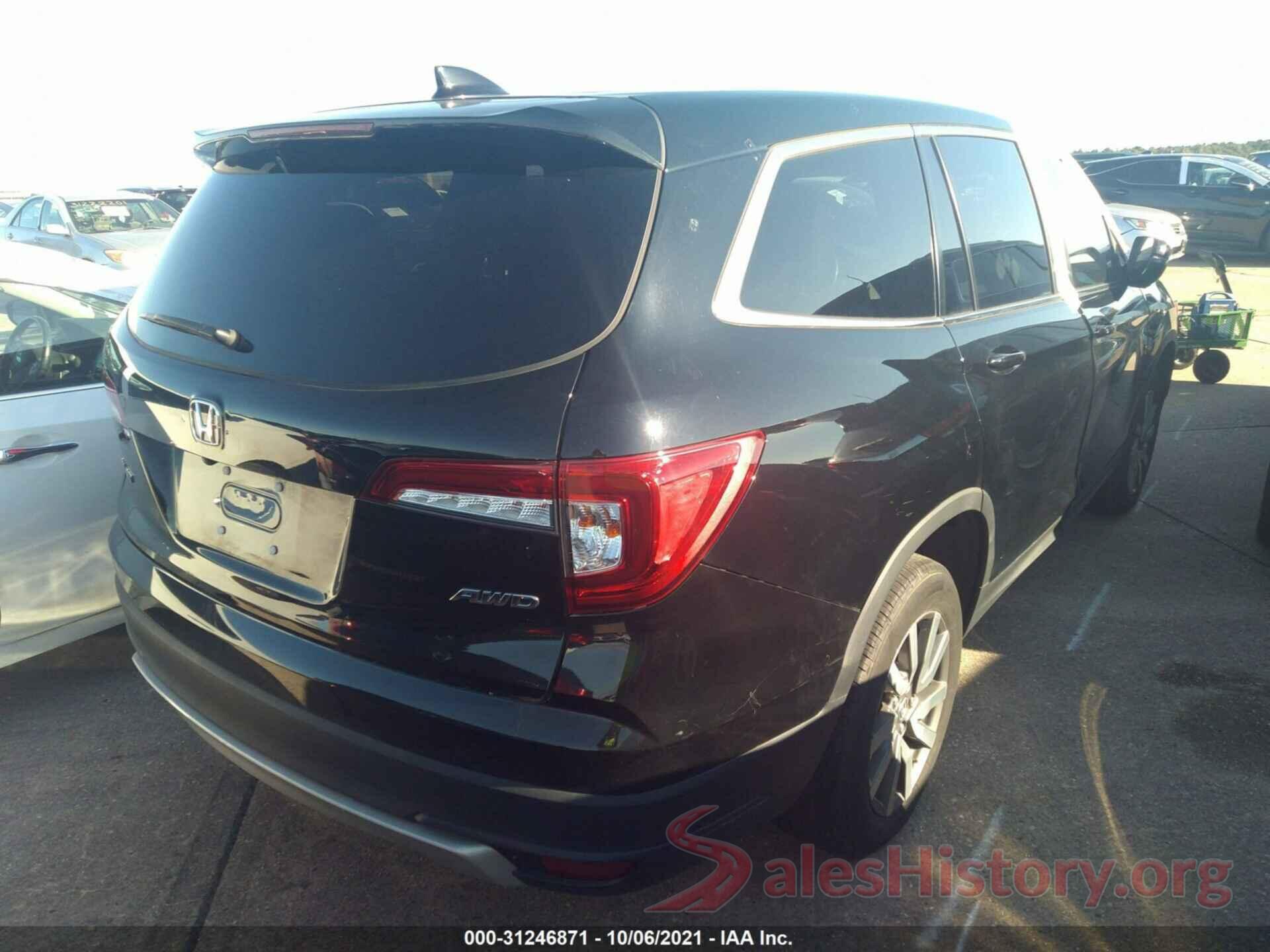 5FNYF6H58KB033000 2019 HONDA PILOT