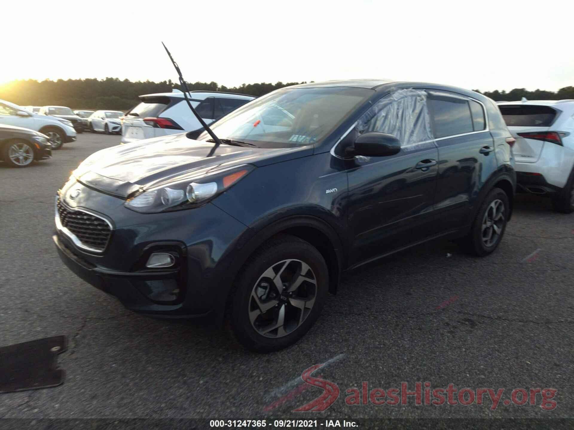 KNDPMCAC9M7898138 2021 KIA SPORTAGE