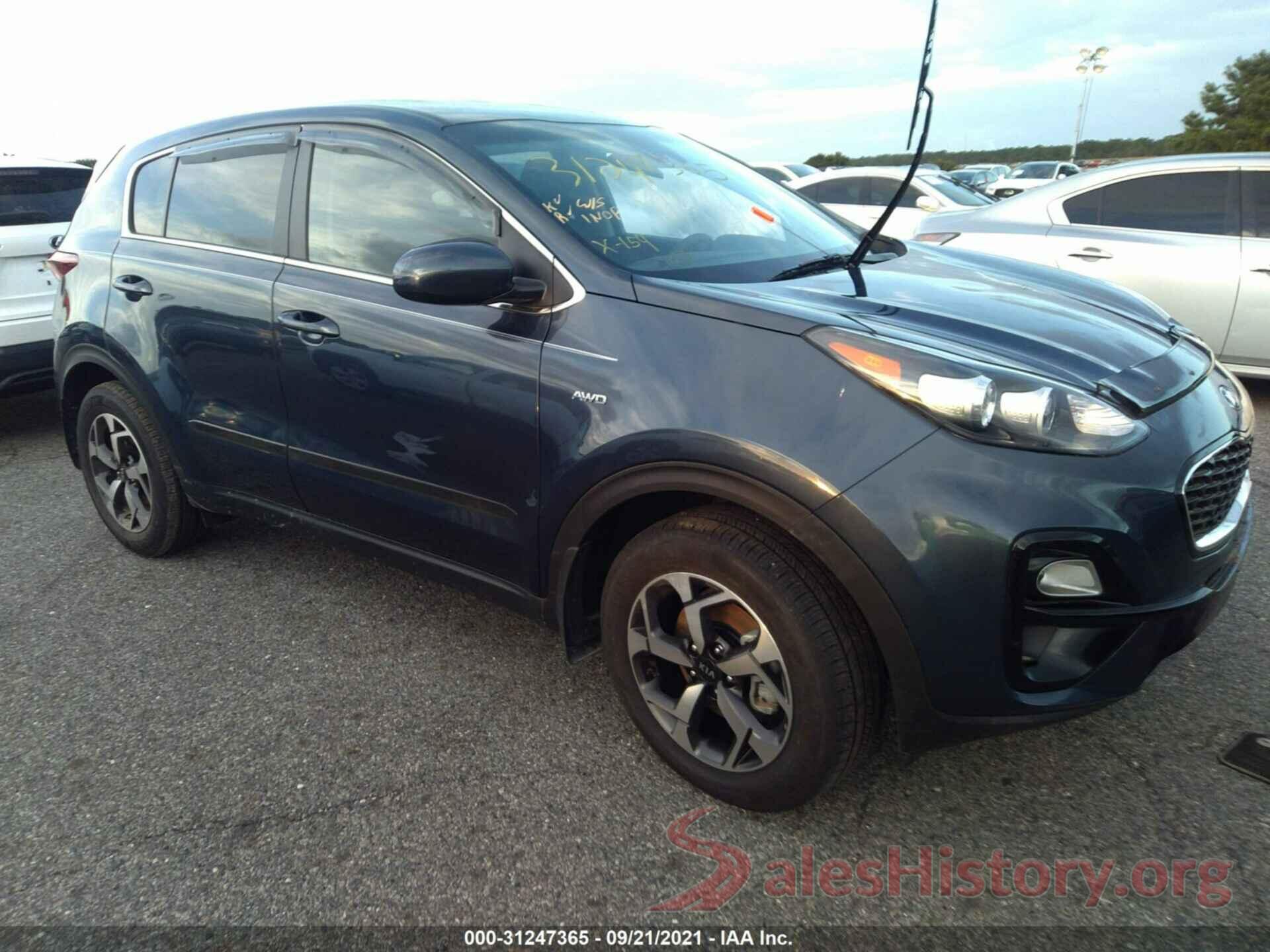 KNDPMCAC9M7898138 2021 KIA SPORTAGE