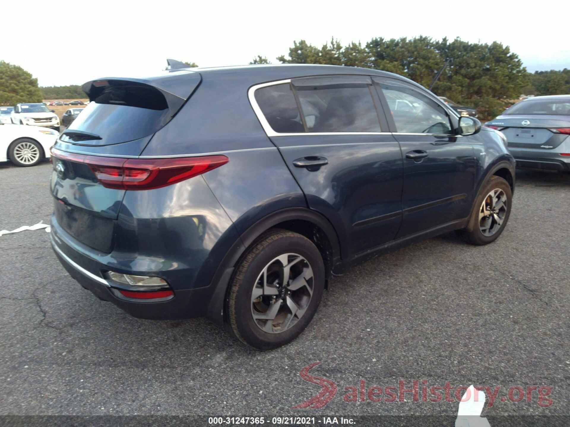 KNDPMCAC9M7898138 2021 KIA SPORTAGE