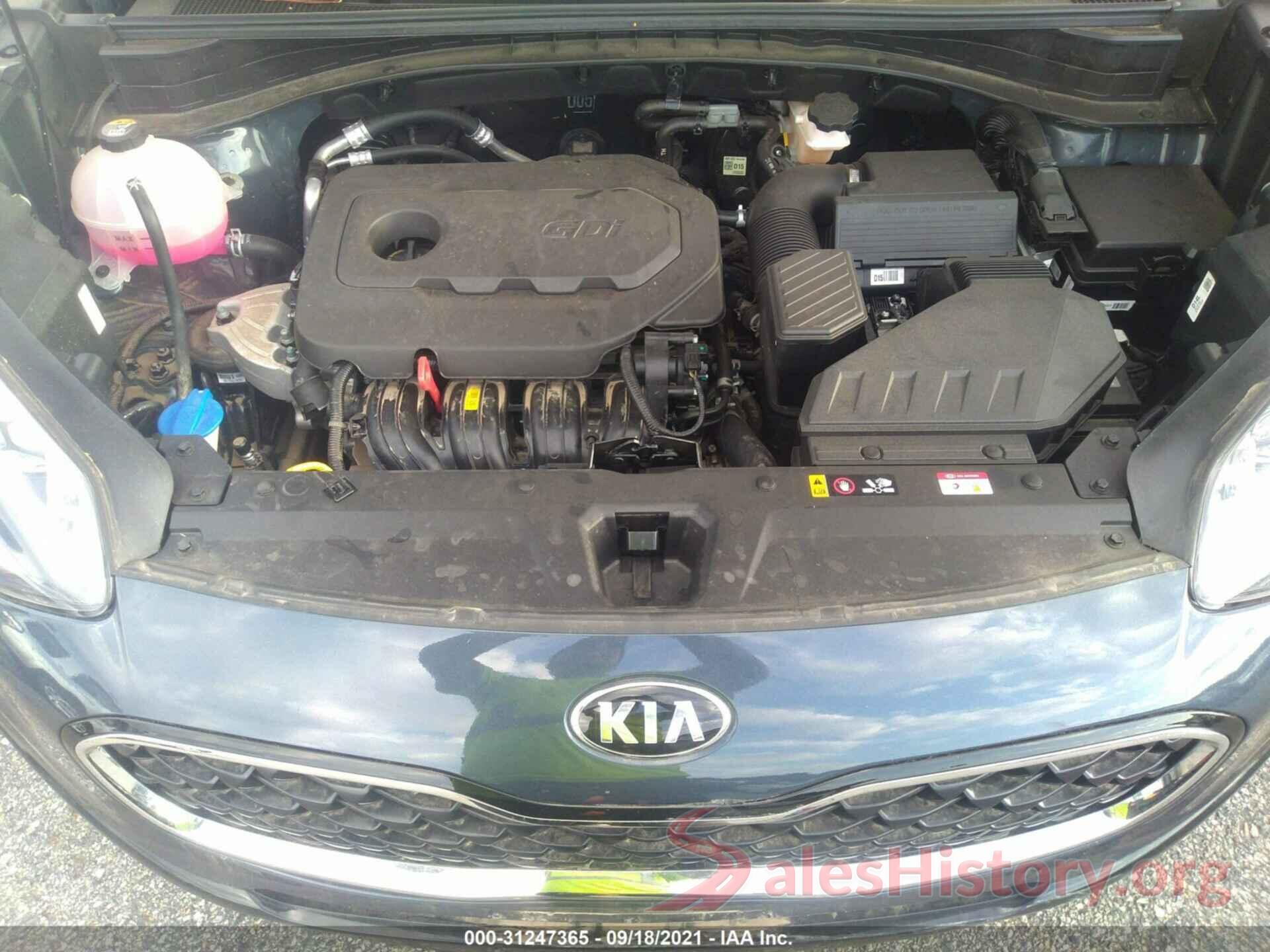 KNDPMCAC9M7898138 2021 KIA SPORTAGE