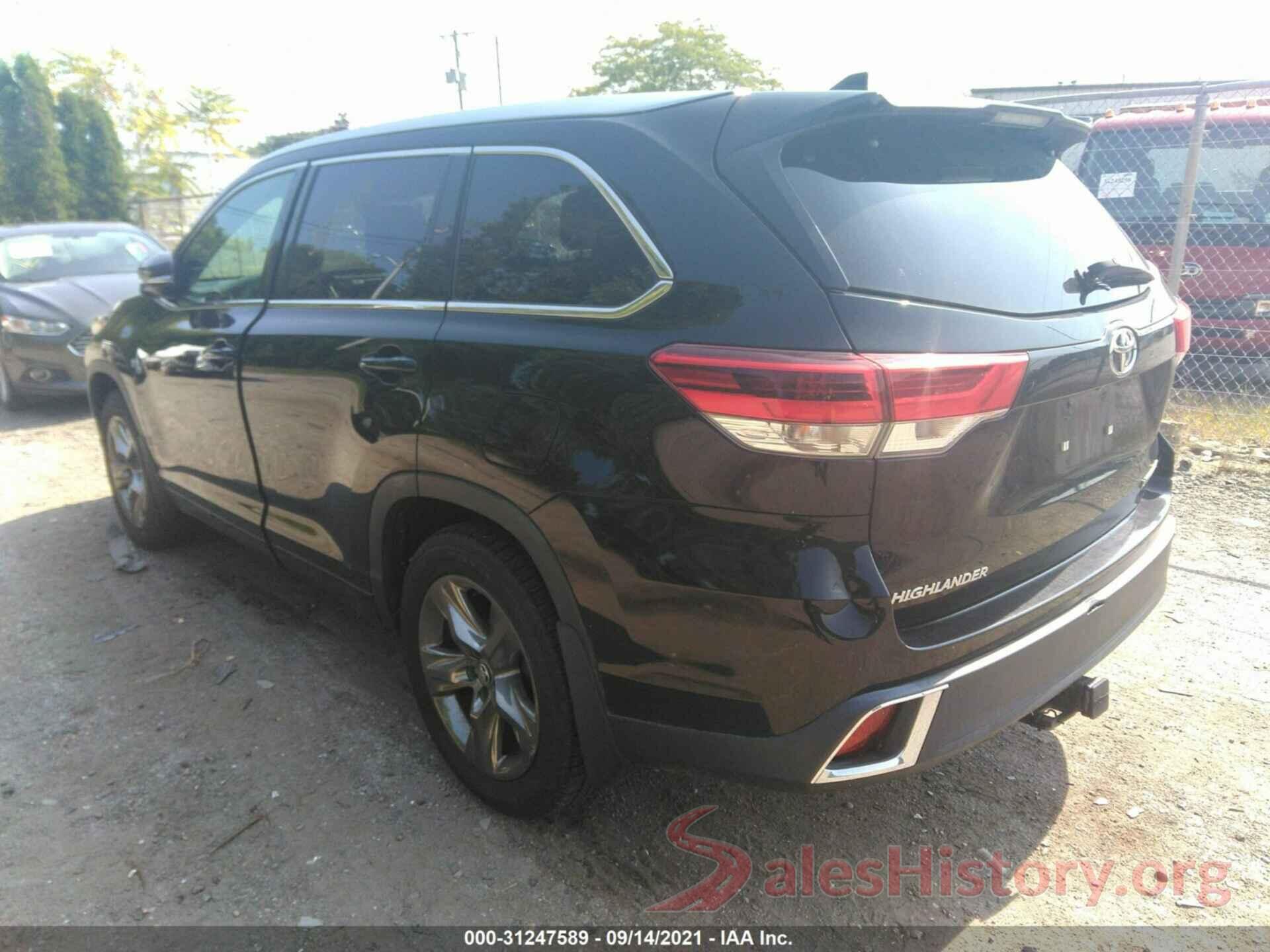 5TDDZRFH5HS378056 2017 TOYOTA HIGHLANDER