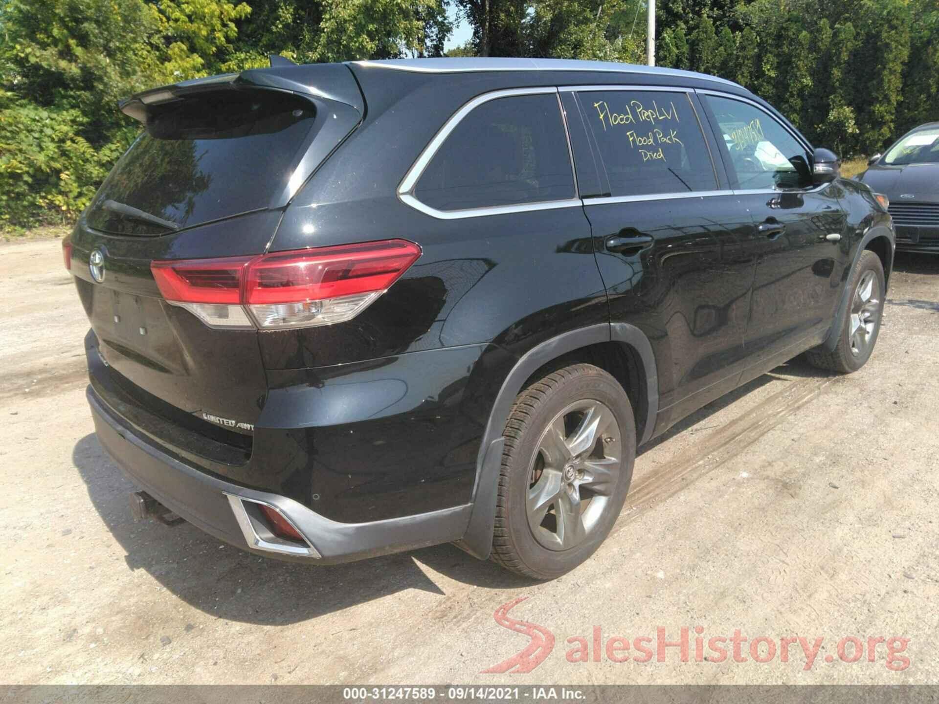 5TDDZRFH5HS378056 2017 TOYOTA HIGHLANDER