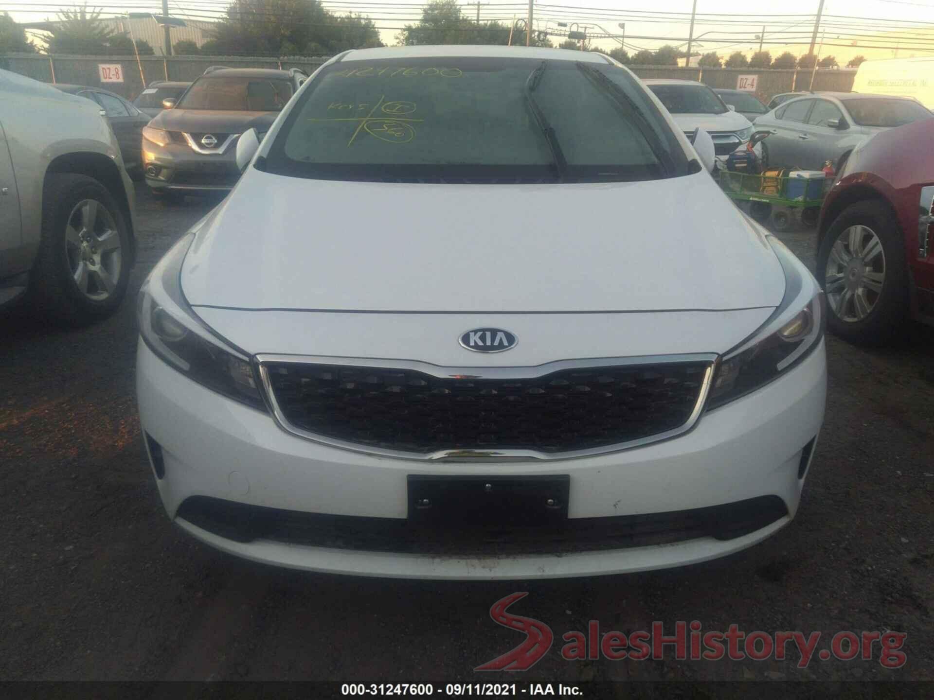 3KPFL4A72JE265287 2018 KIA FORTE