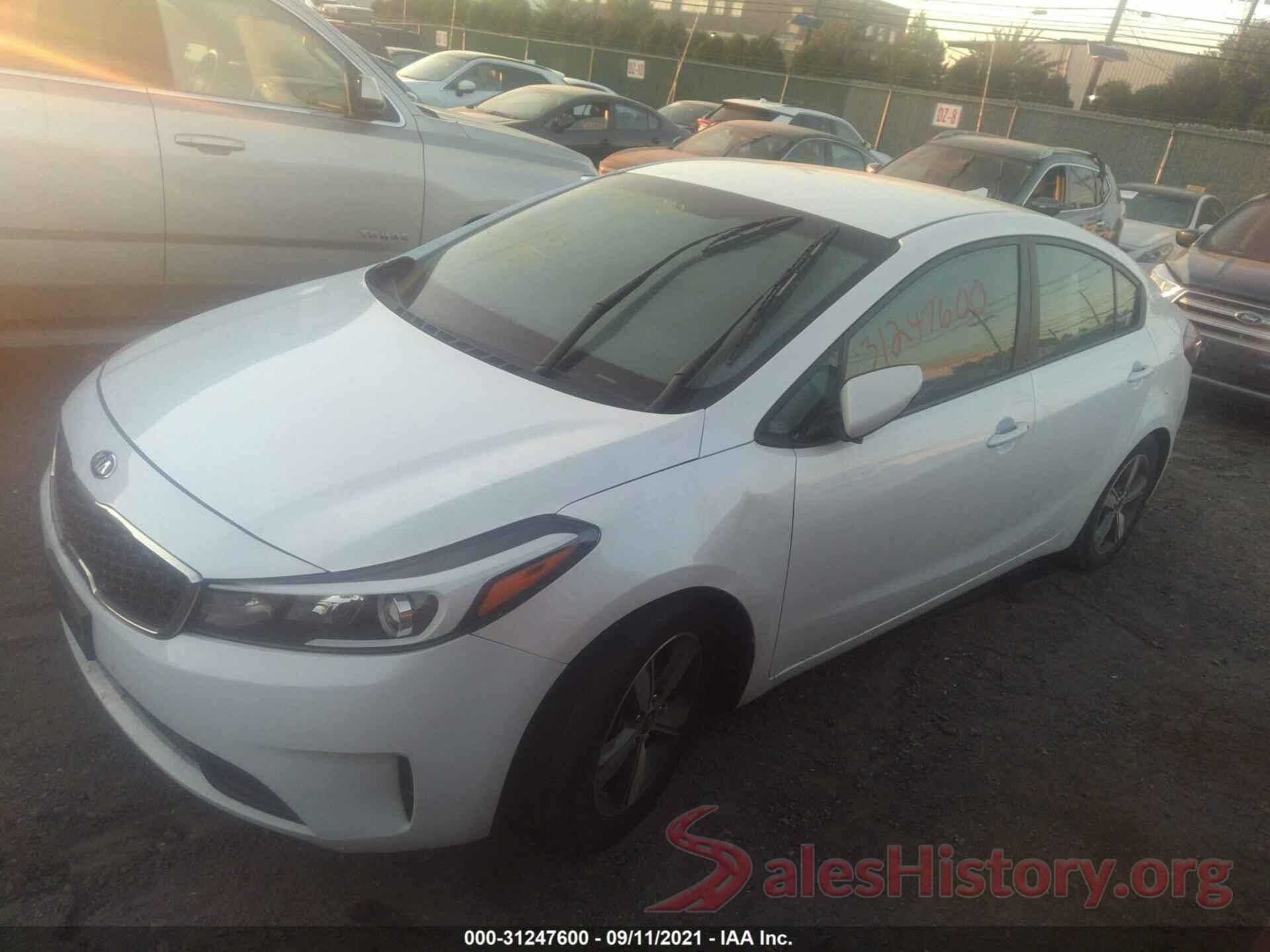 3KPFL4A72JE265287 2018 KIA FORTE