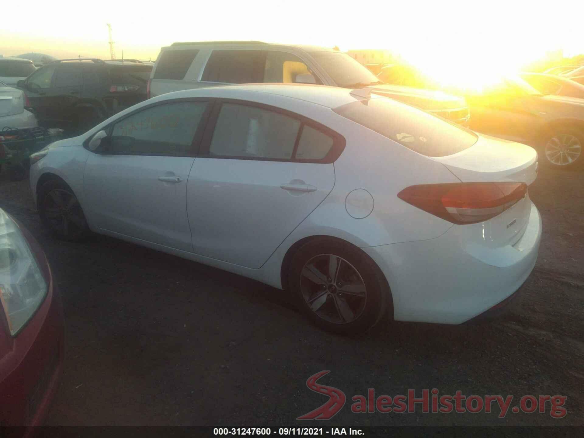 3KPFL4A72JE265287 2018 KIA FORTE