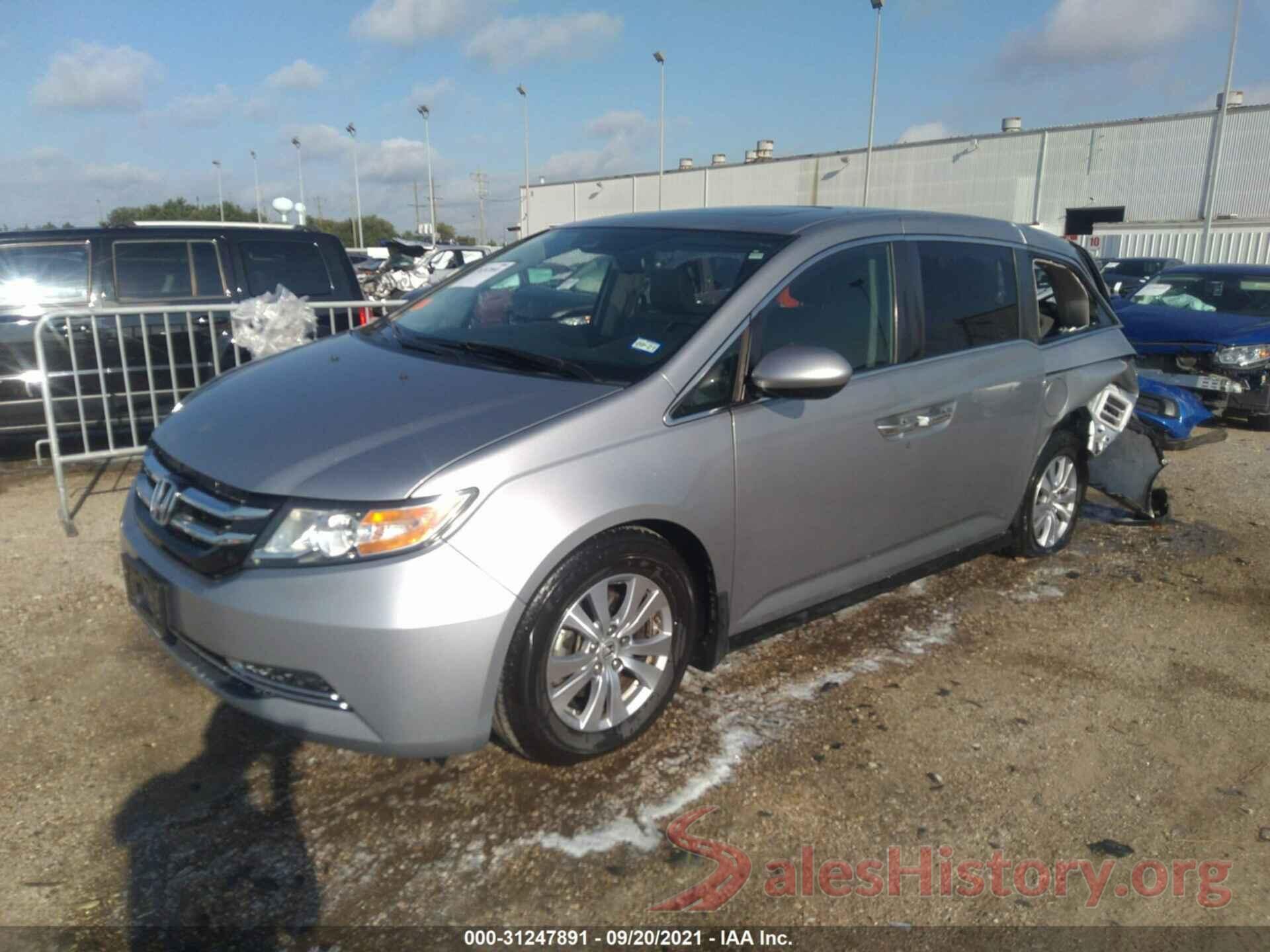 5FNRL5H69GB105278 2016 HONDA ODYSSEY