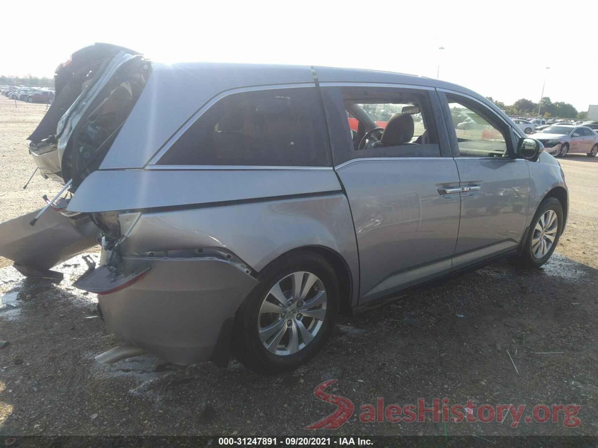 5FNRL5H69GB105278 2016 HONDA ODYSSEY