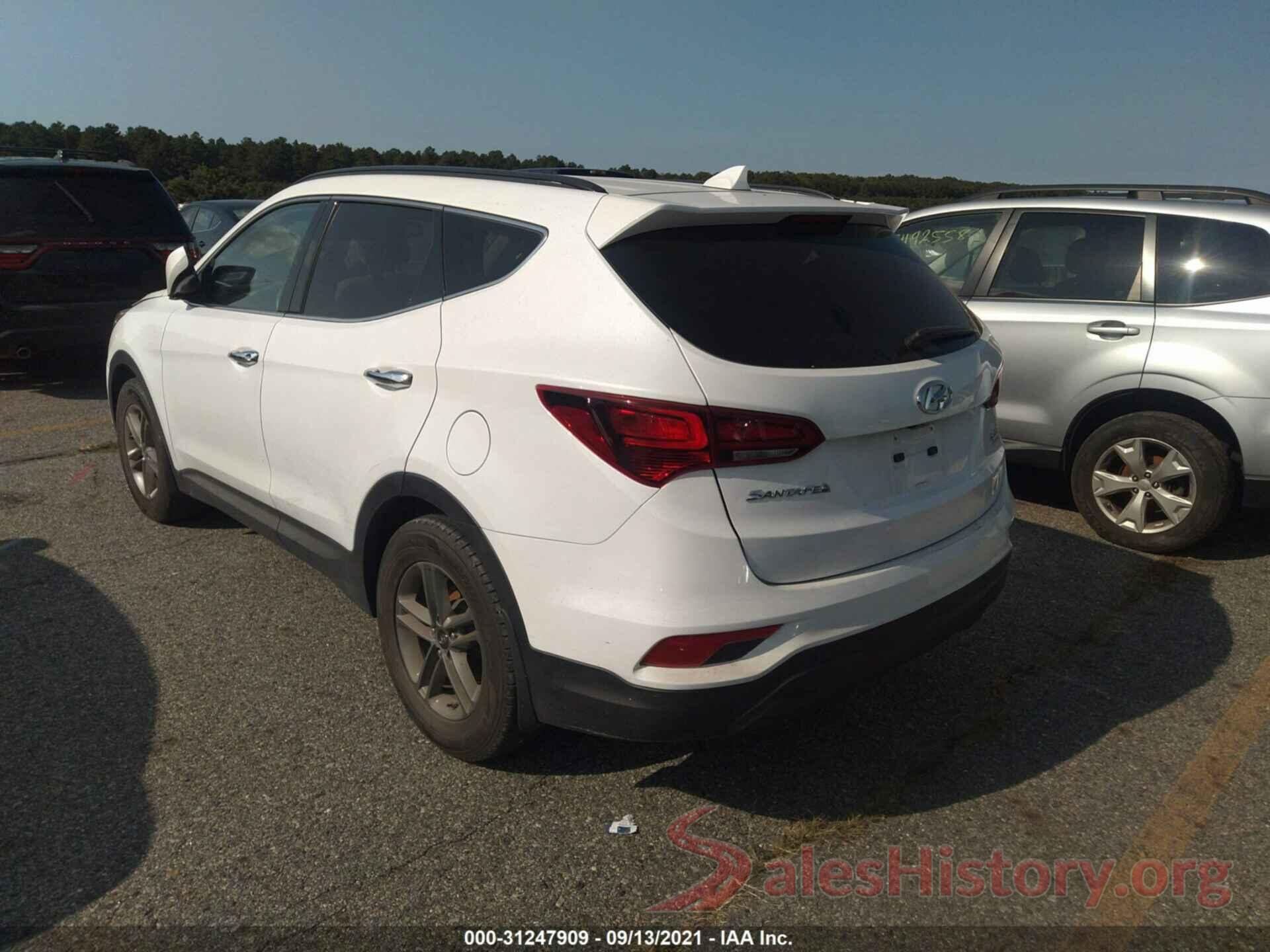 5NMZUDLB0HH037934 2017 HYUNDAI SANTA FE SPORT